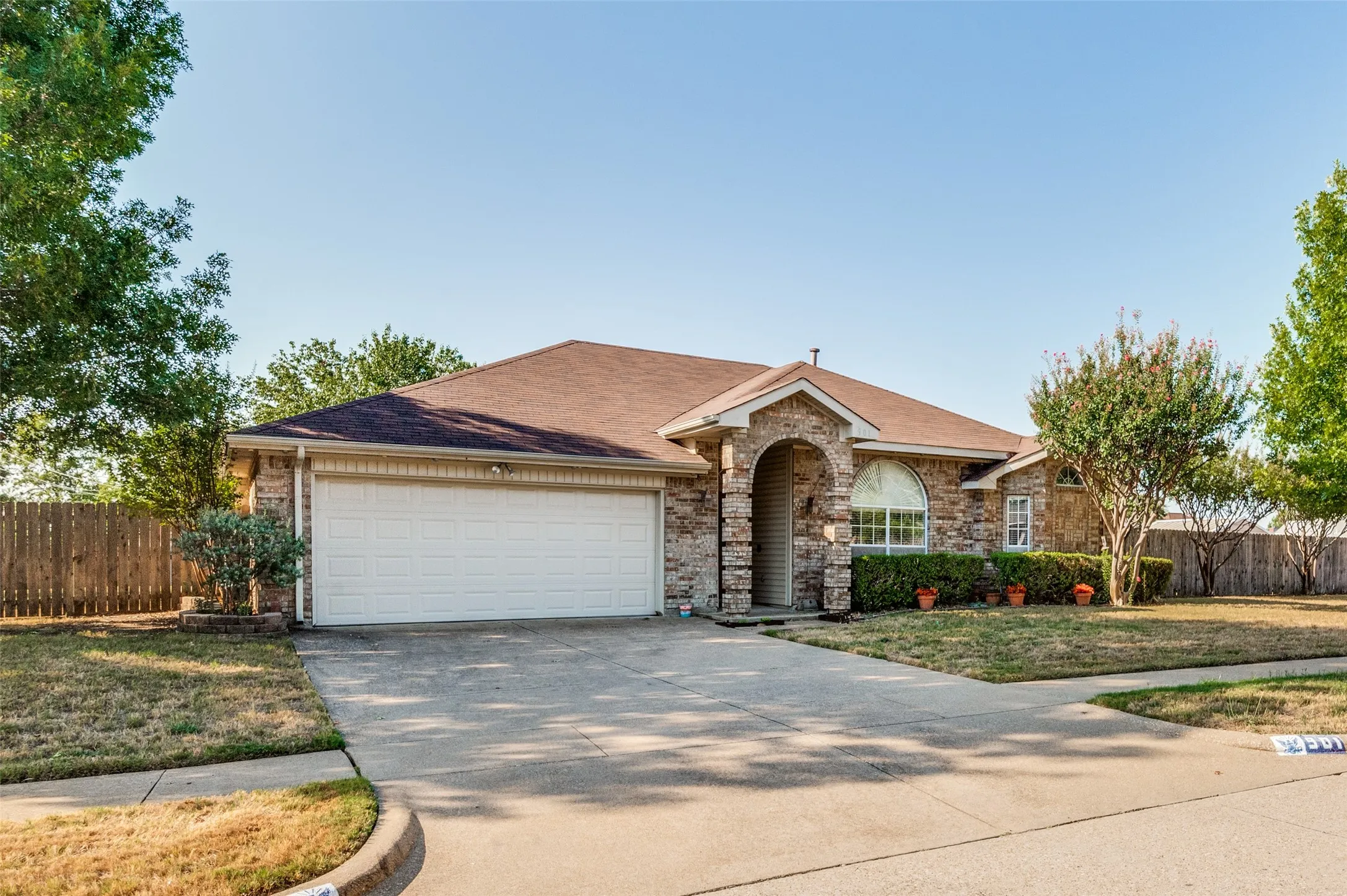 Front view of home