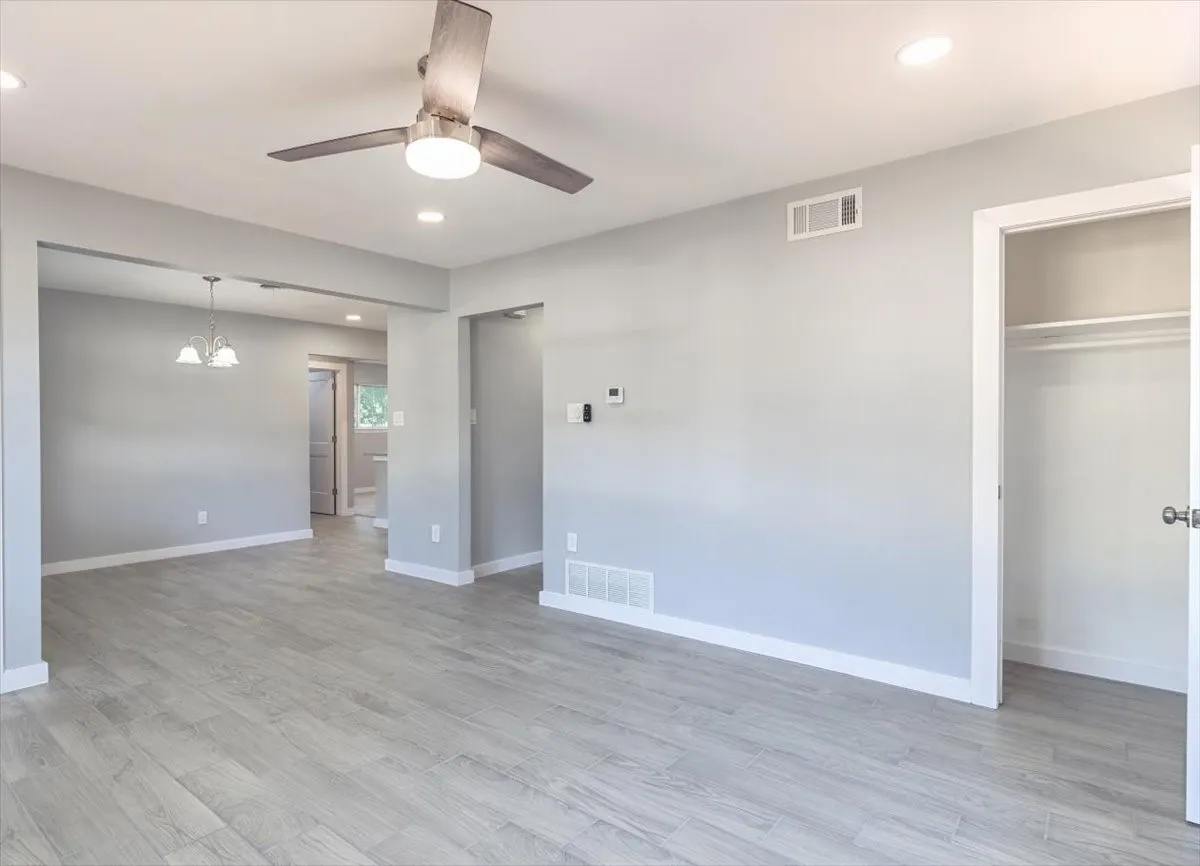 Front Living Room and Dining Room