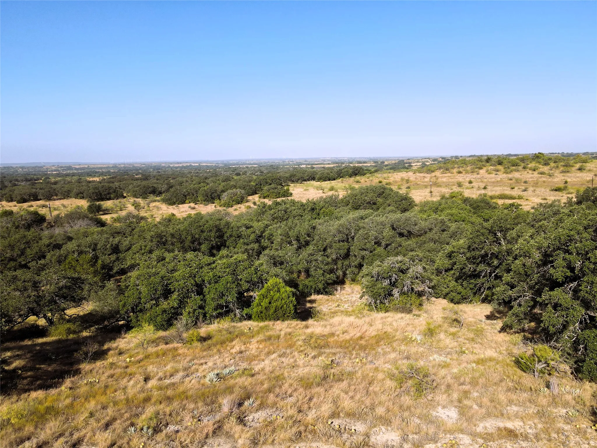Expansive land parcel featuring dense tree coverage and open grassy areas