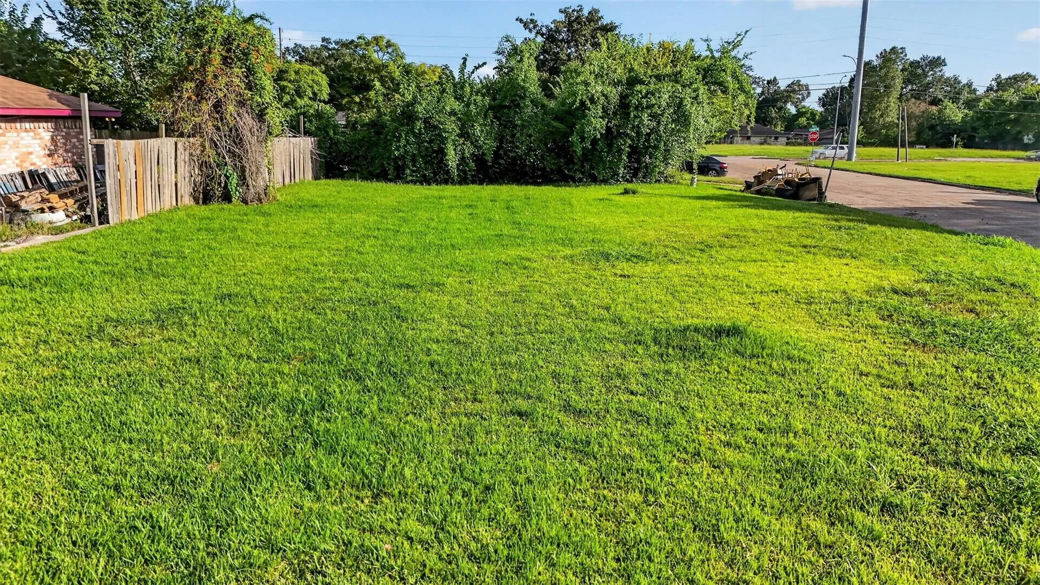 Back lot also for sale