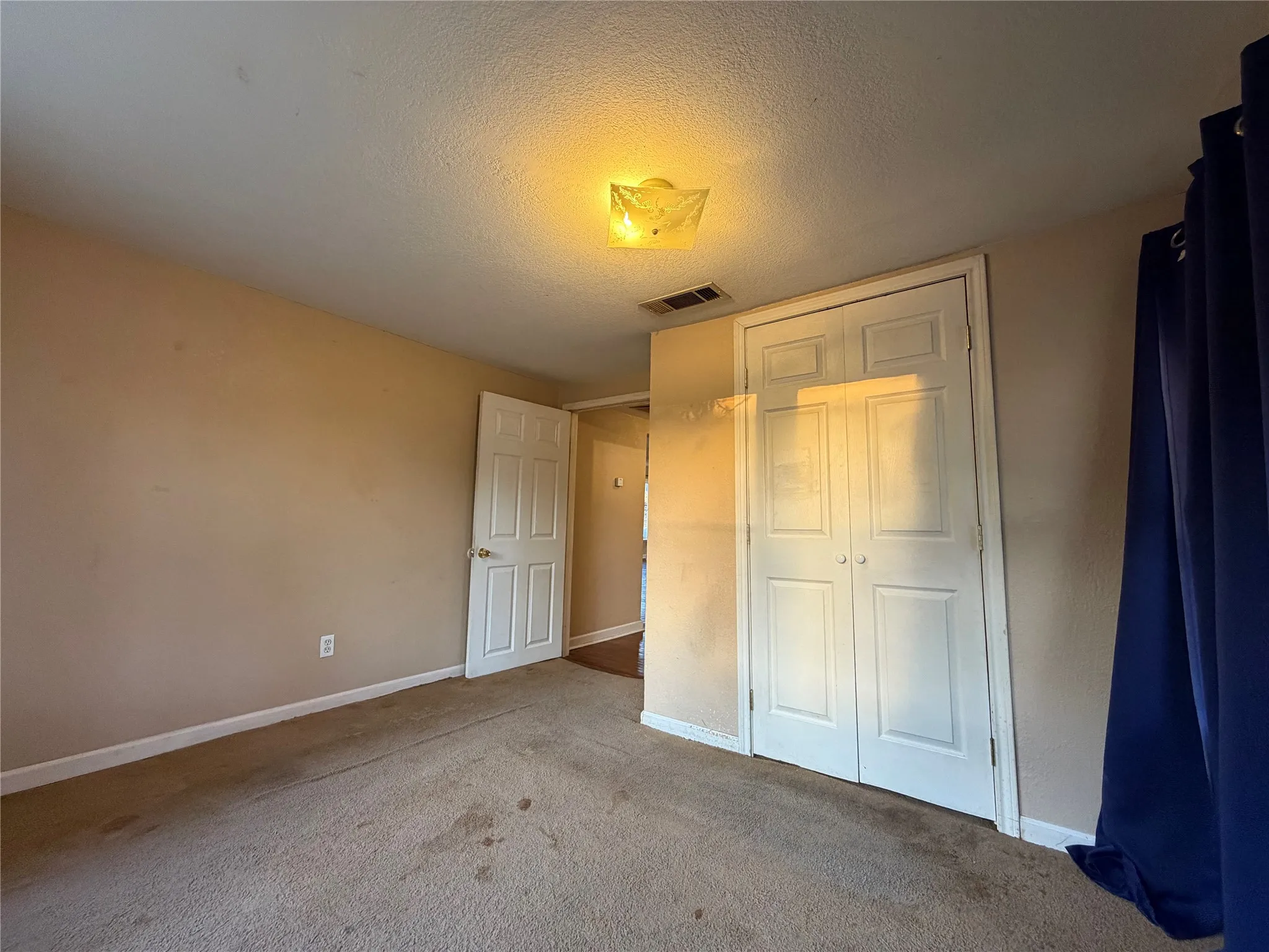 In back of house for extra privacy