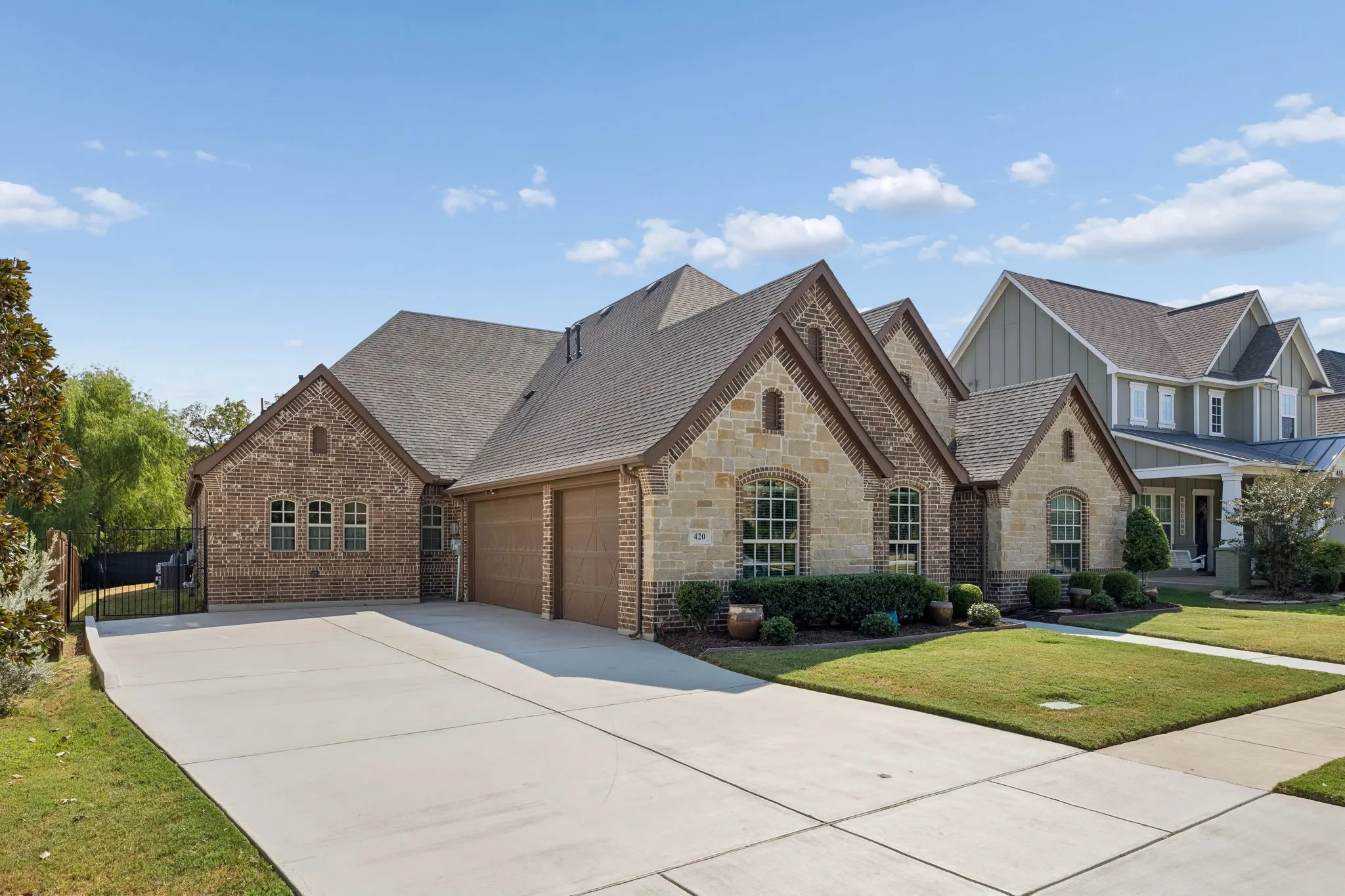 3 Car Garage and Upgraded Wide Driveway