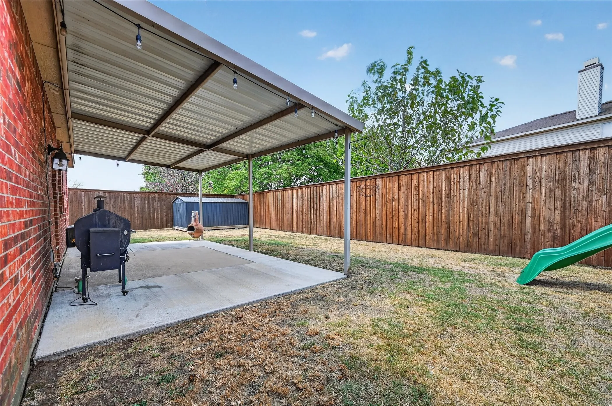 8 foot privacy fence!