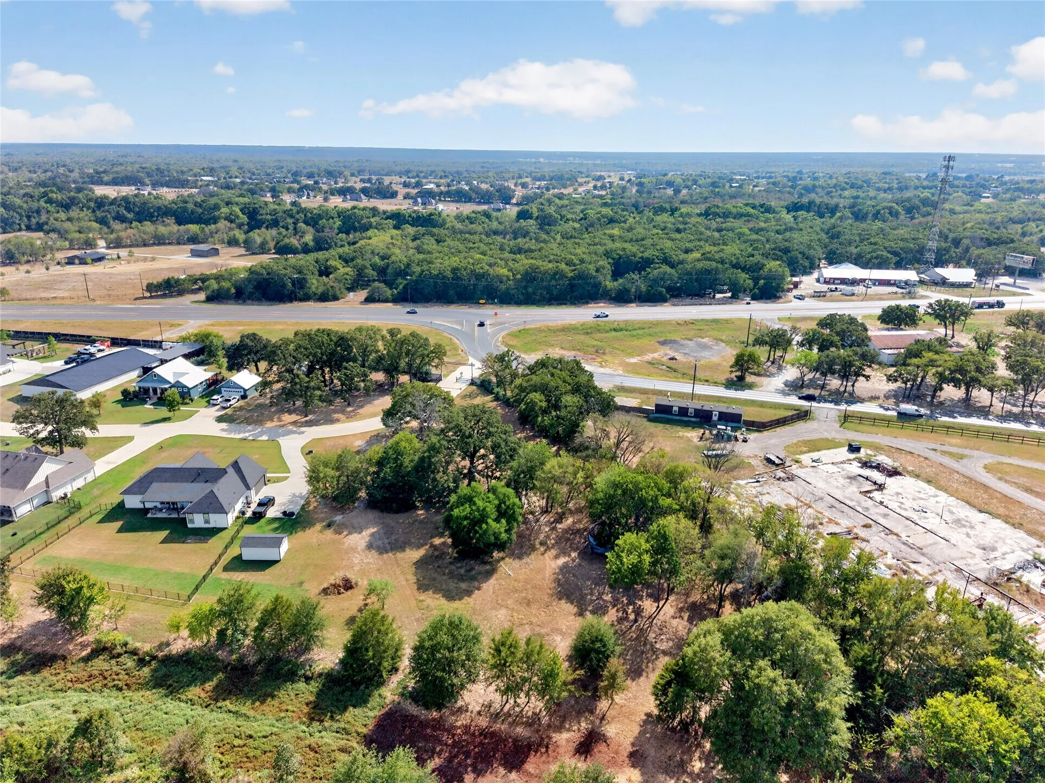 Seasonal Creek Runs Along Back of Property