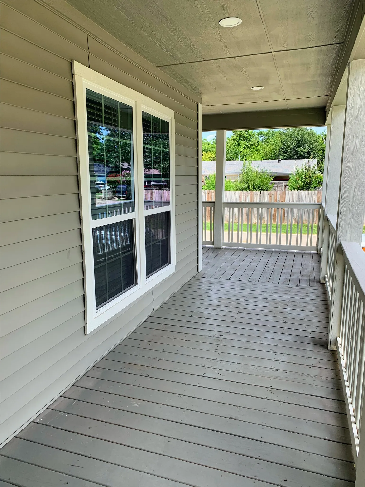 covered front porch