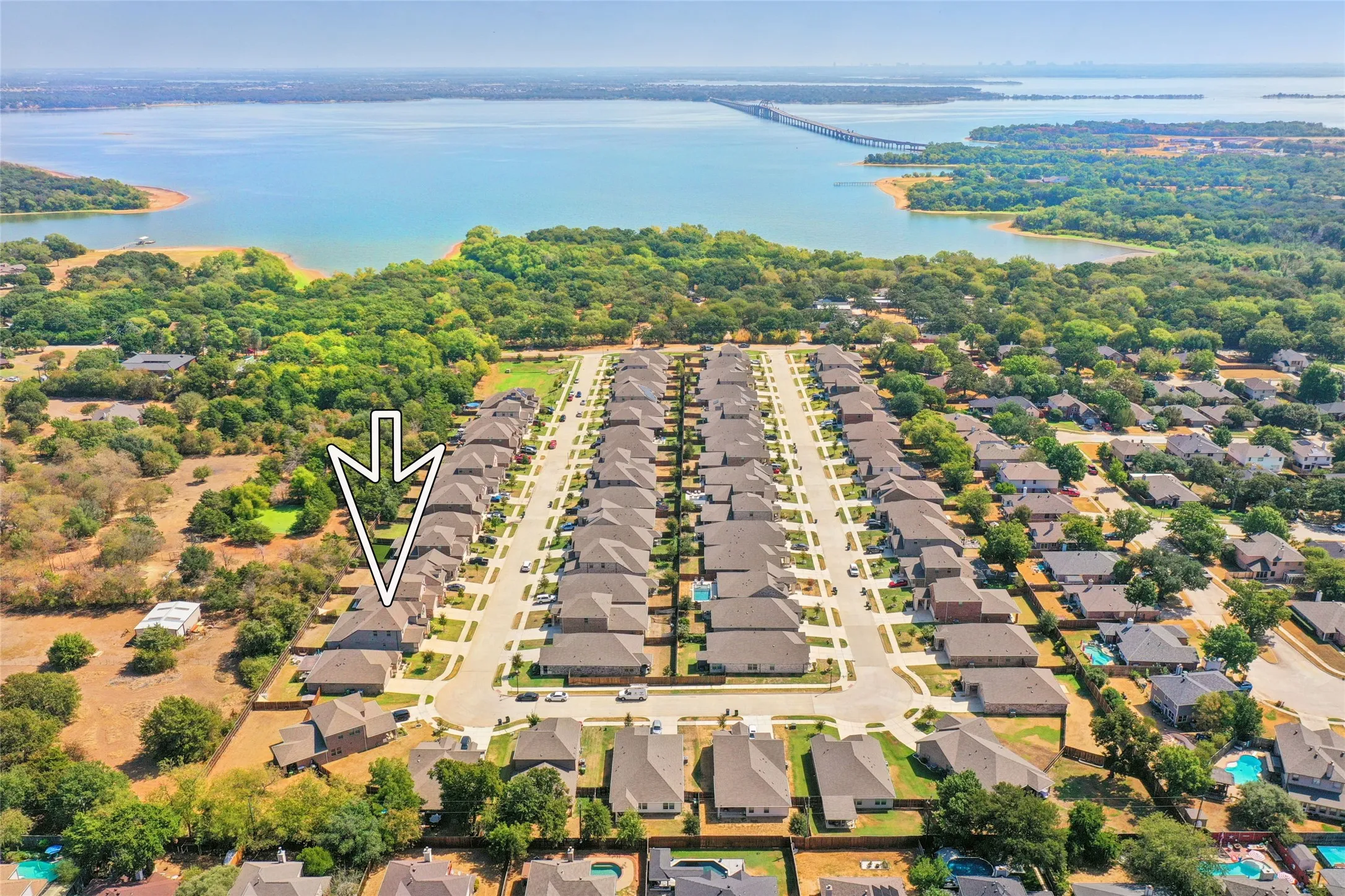 So close to Lewisville Lake