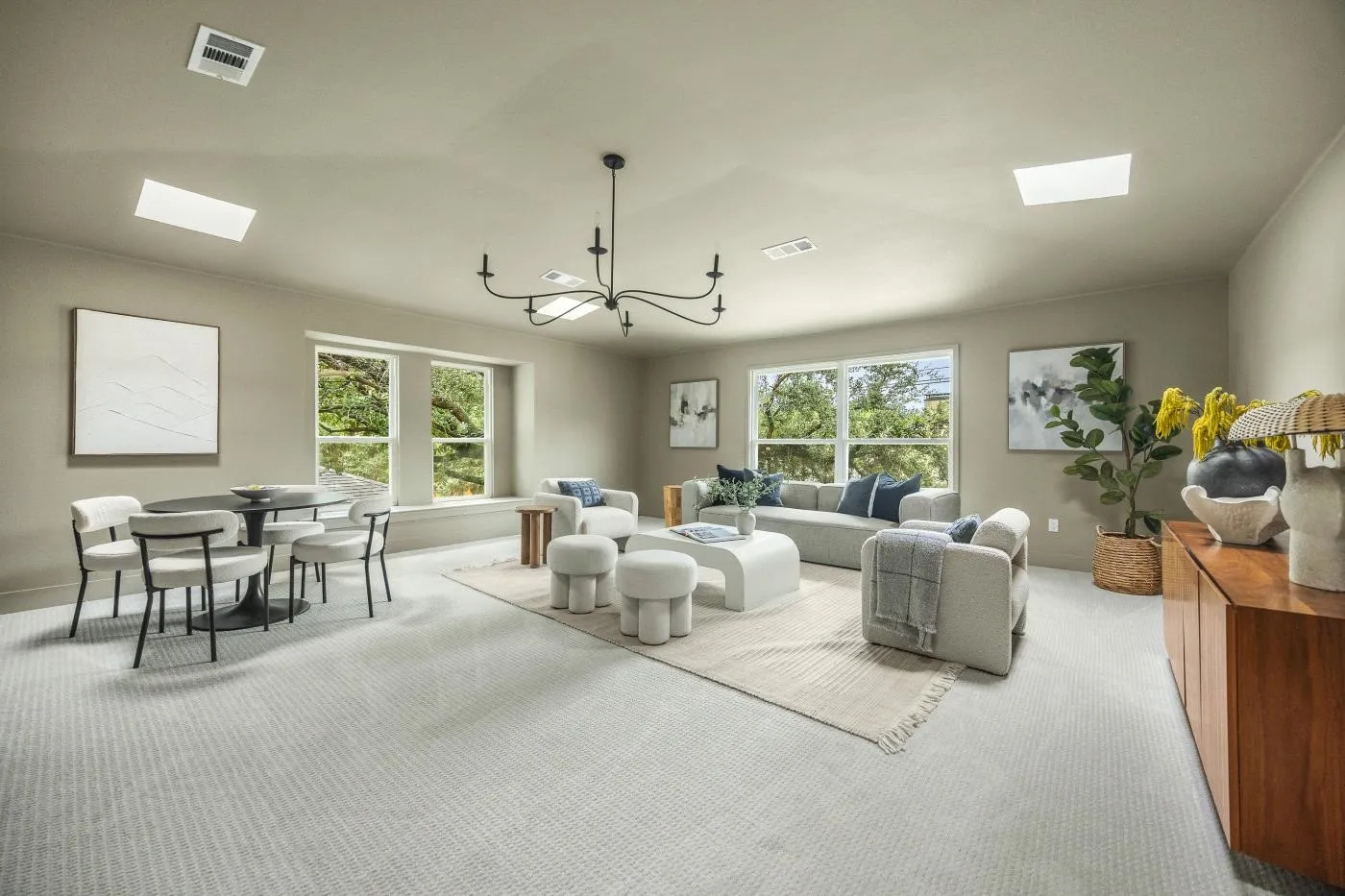 Second floor living space