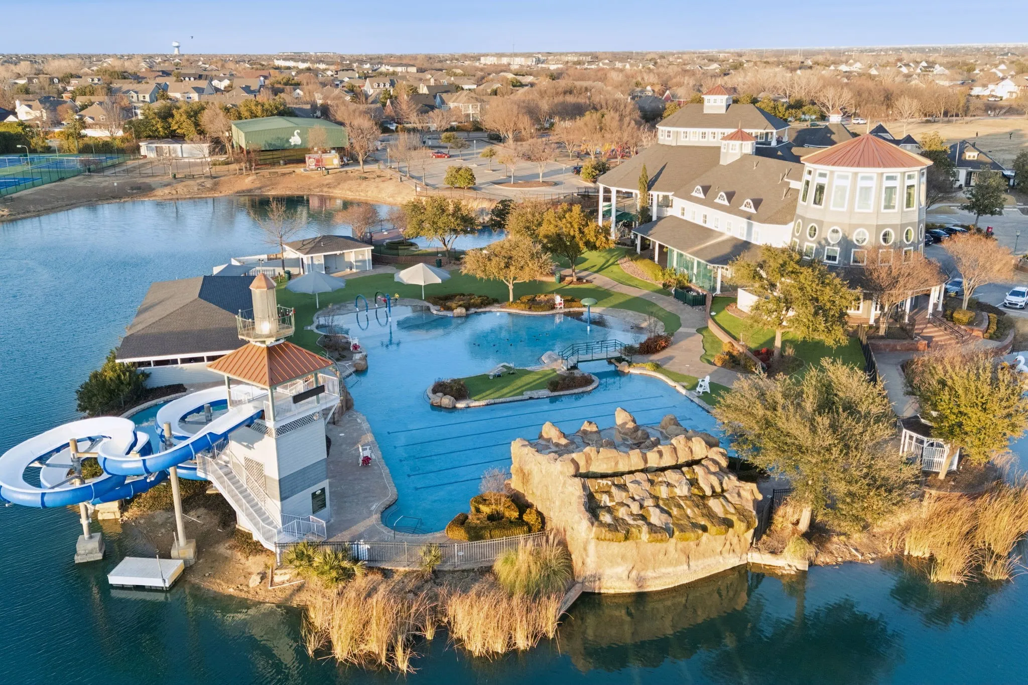 Residents enjoy access to resort-style pools designed for relaxing, swimming and making memories all summer long.