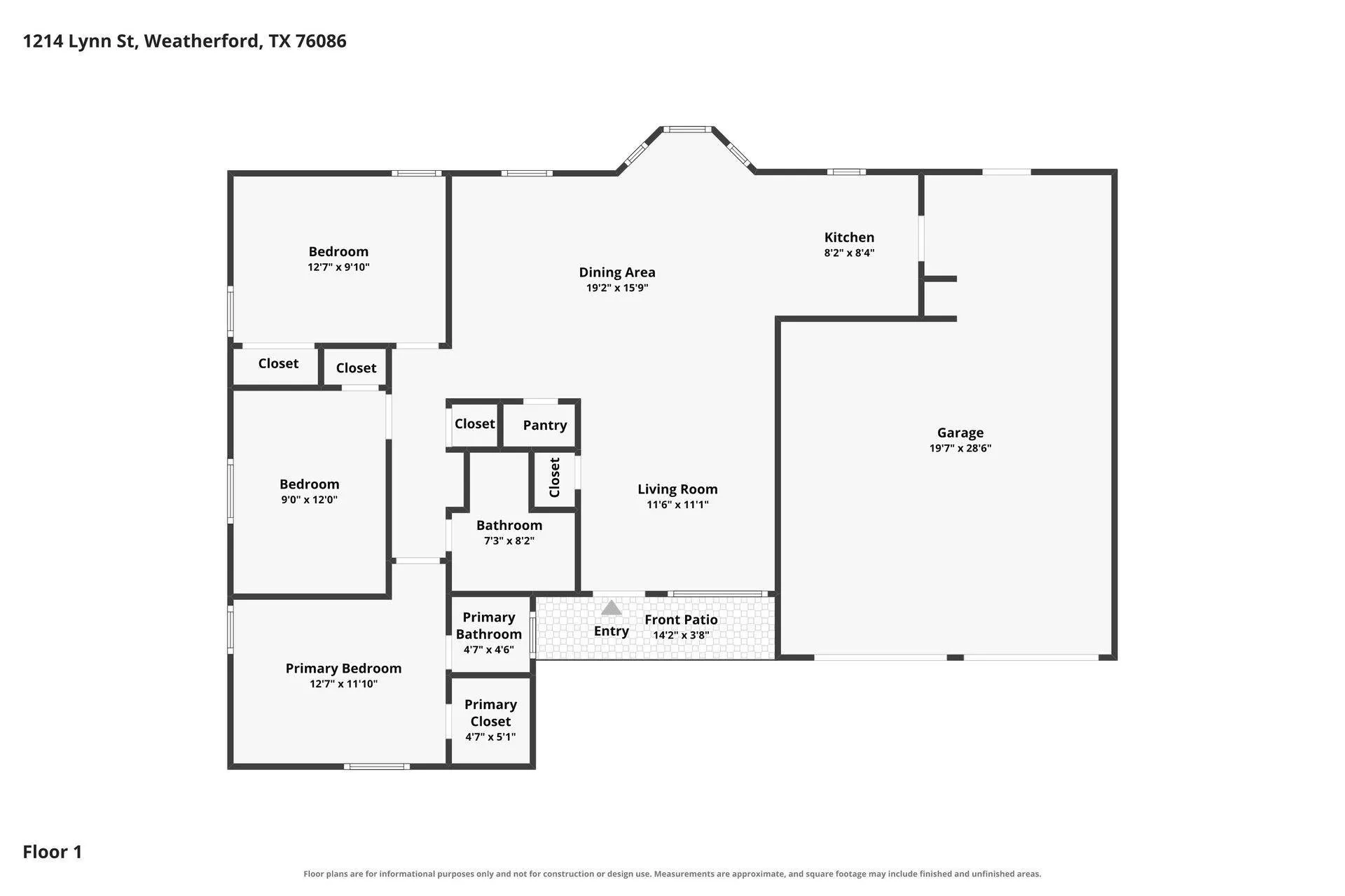 Single Family Residence For Rent in Parker County , 1214 Lynn Street, Weatherford, Texas 76086, 3 Bedroom, 2 Bathroom, 2 Garage spaces, 1,281 Sqft, built in 1963, mls#21392659, Real Estate Agent in Weatherford, Homes For Rent in Parker county, Homes For Rent in Weatherford, Realtor in Weatherford Texas, Real Estate Brokerage Independent Realty Texas, Luminita Cordes Realtor