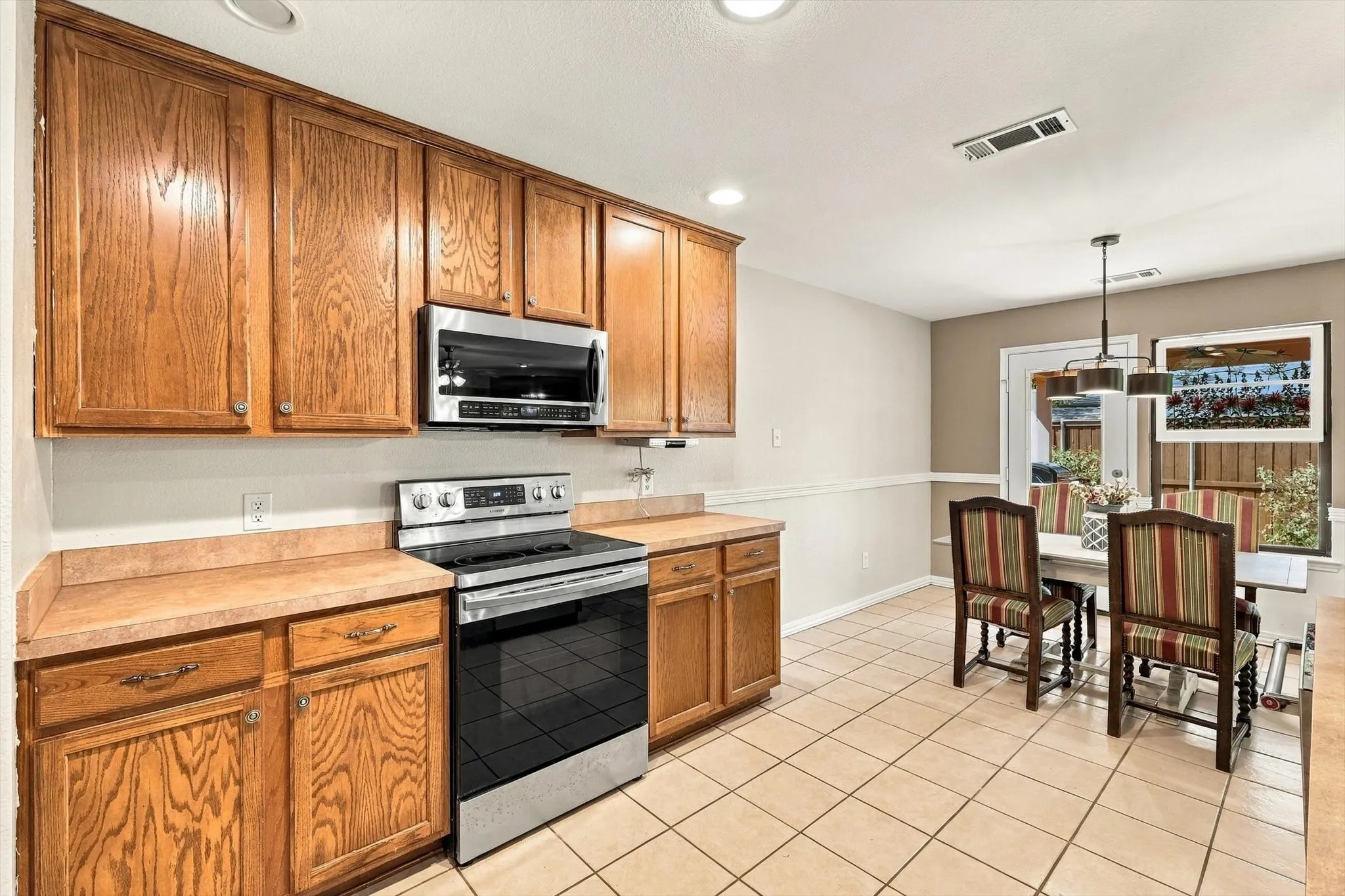 Decorative cabinet pulls and hardware.