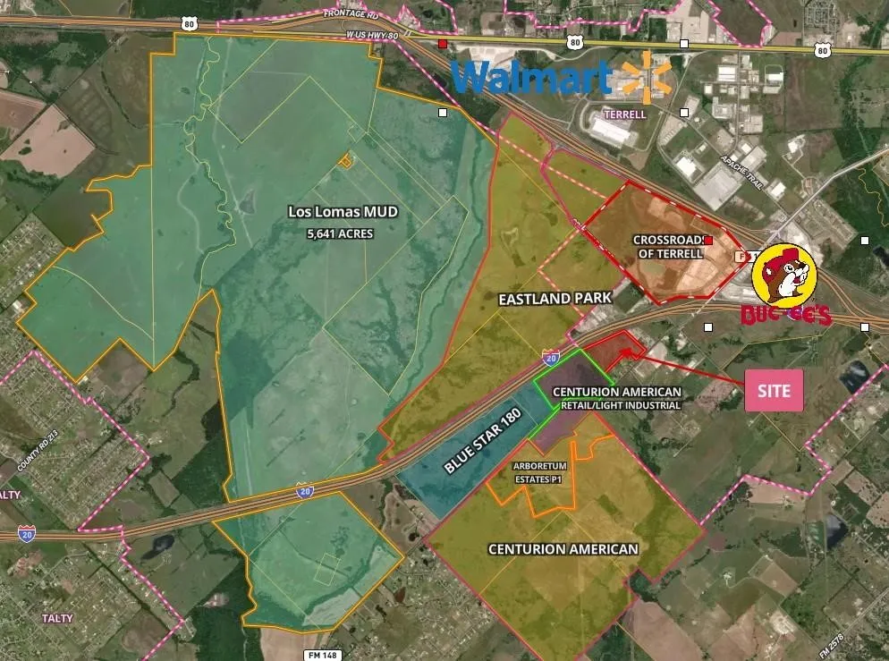 Growth Area around Site