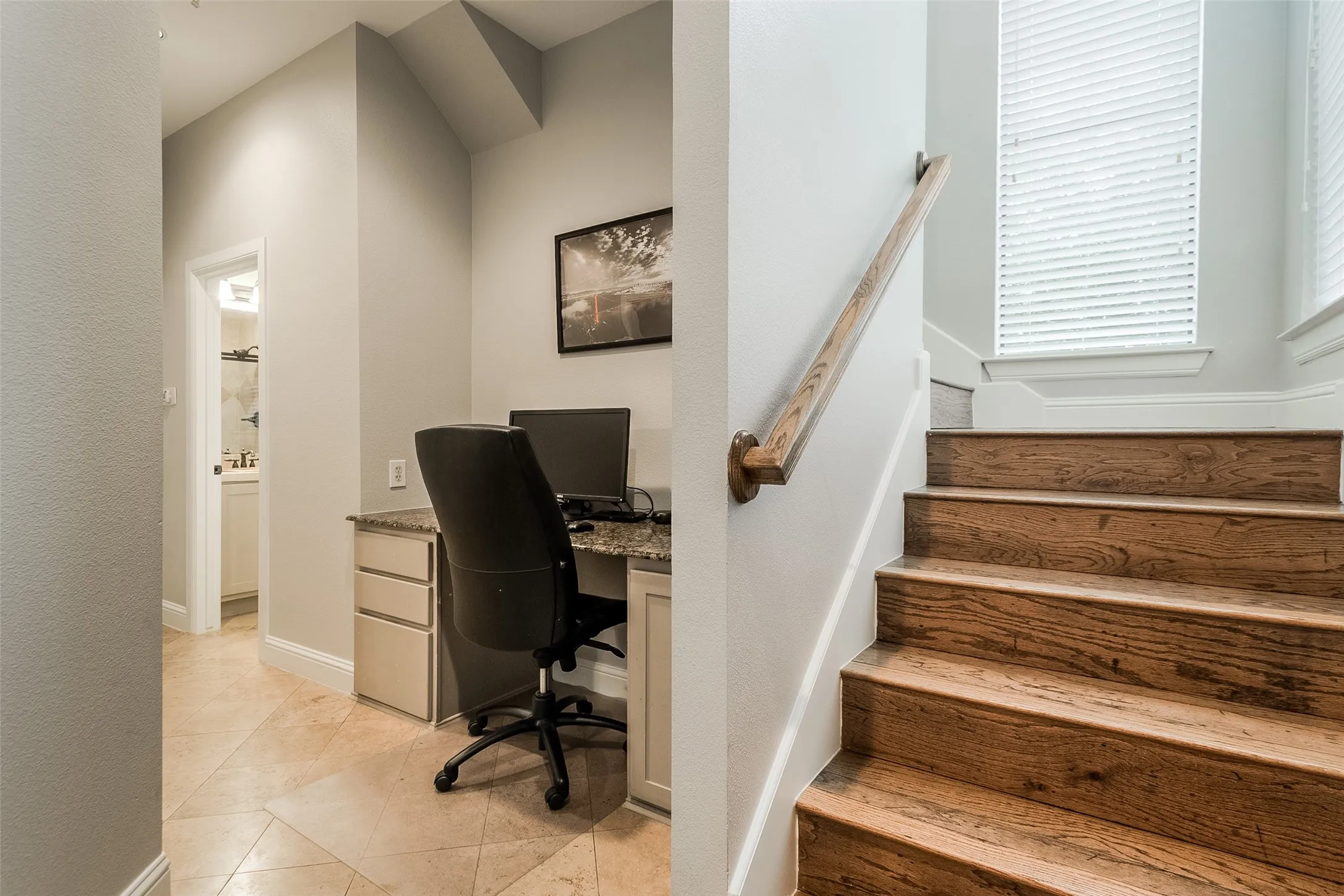 office space on first floor in foyer