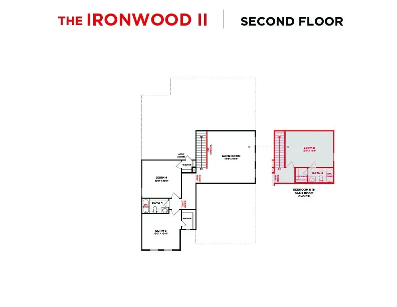 Ironwood II Master Set Second Floor