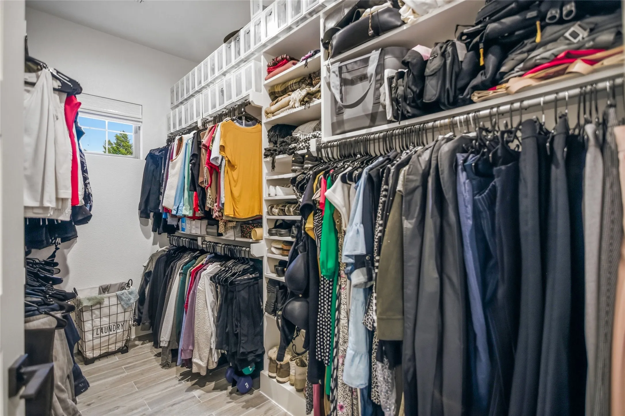 Huge walk in closet