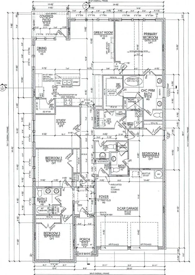 Beazer Homes Kingsley floorplan