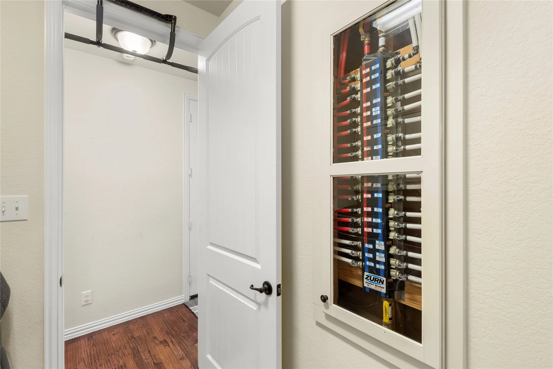 Upgraded High-Efficiency Plumbing Infrastructure Equipped with a Premium Zurn QickPort manifold Plumbing system