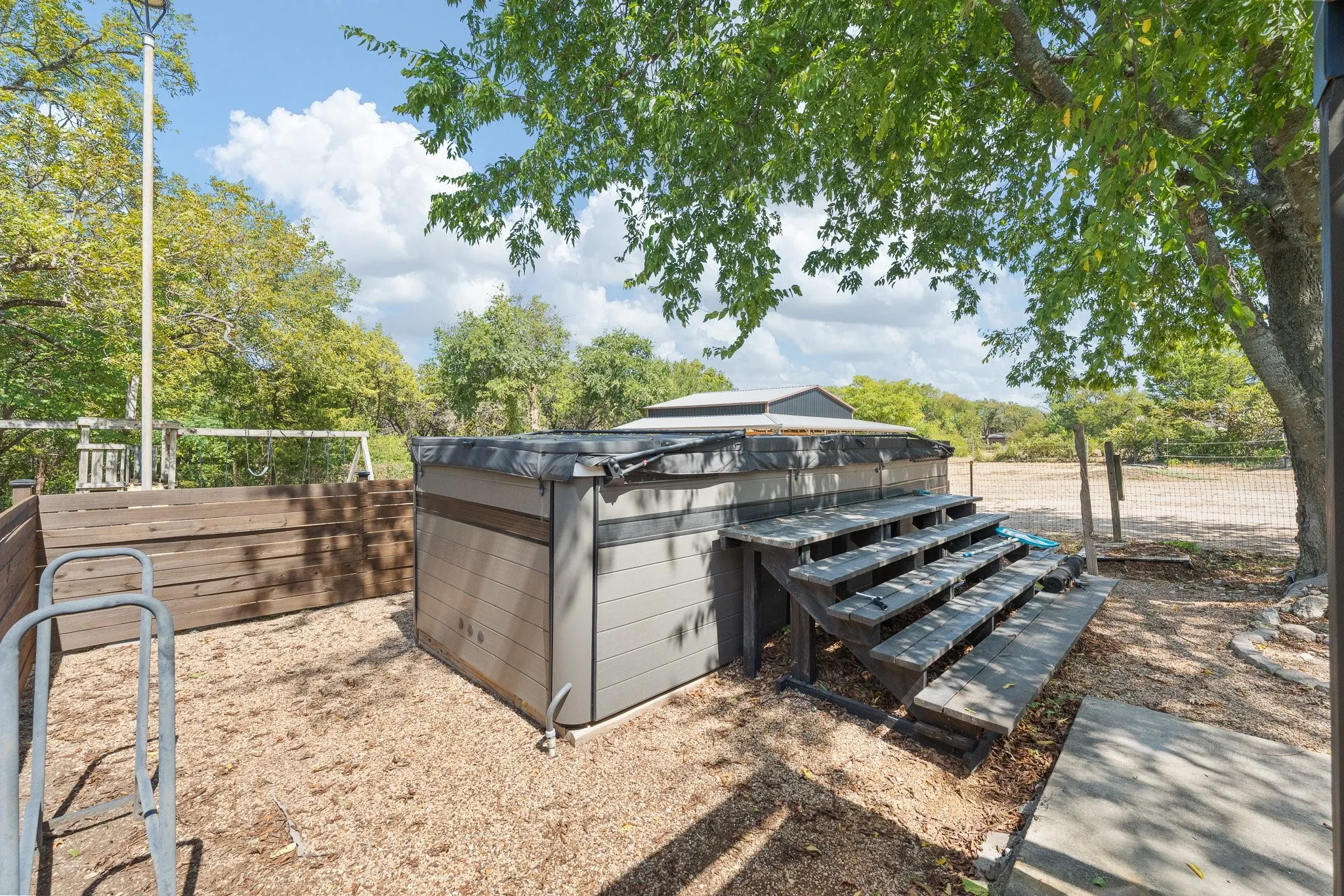 The Atlas swim spa is located right off of the Primary Bedroom, and combines the relaxation of a hot tub with space for resistance swimming, low-impact exercise & hydrotherapy!!