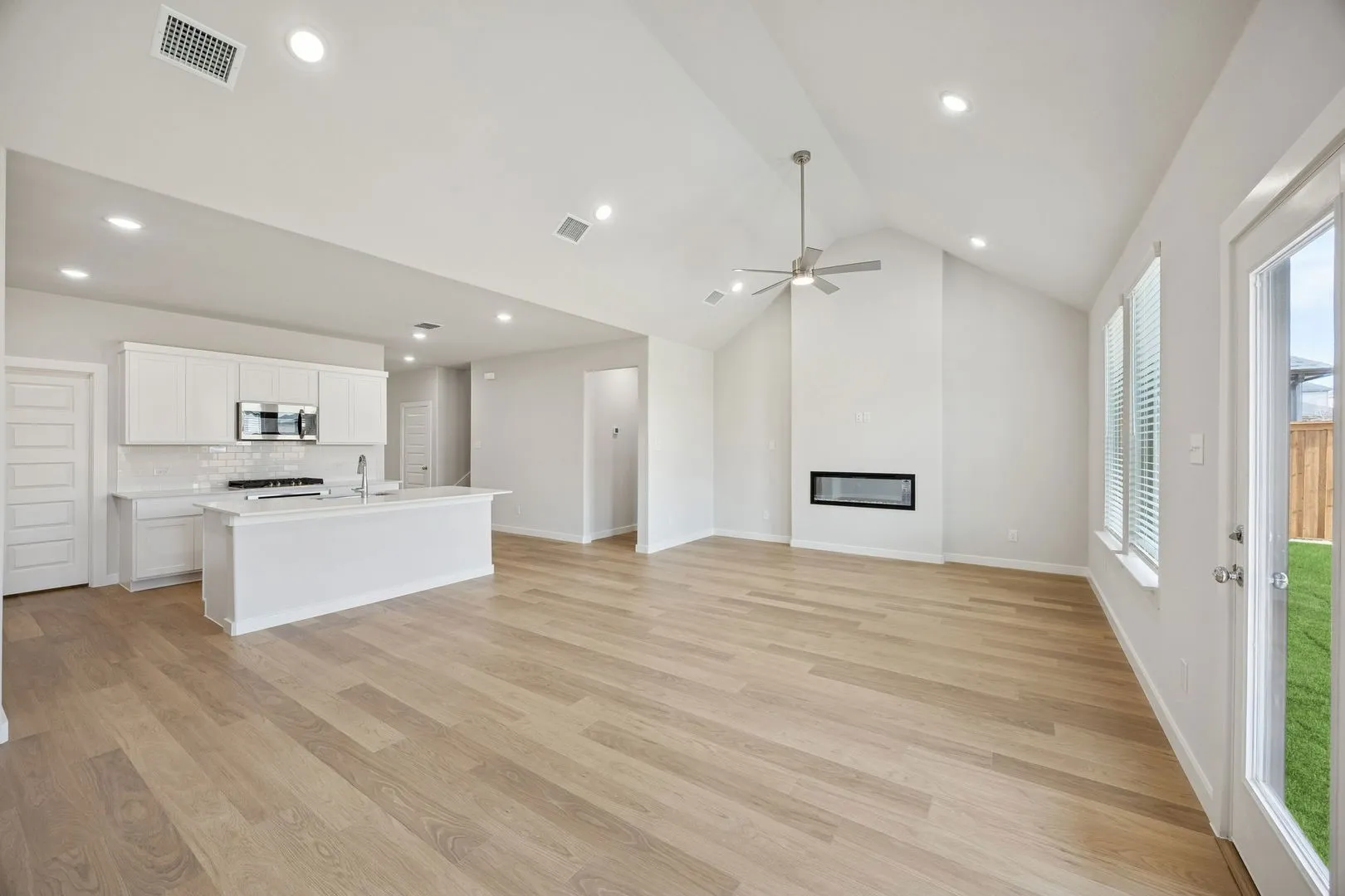 Open Floor Plan in the Masters home plan by Trophy Signature Homes – REPRESENTATIVE PHOTO