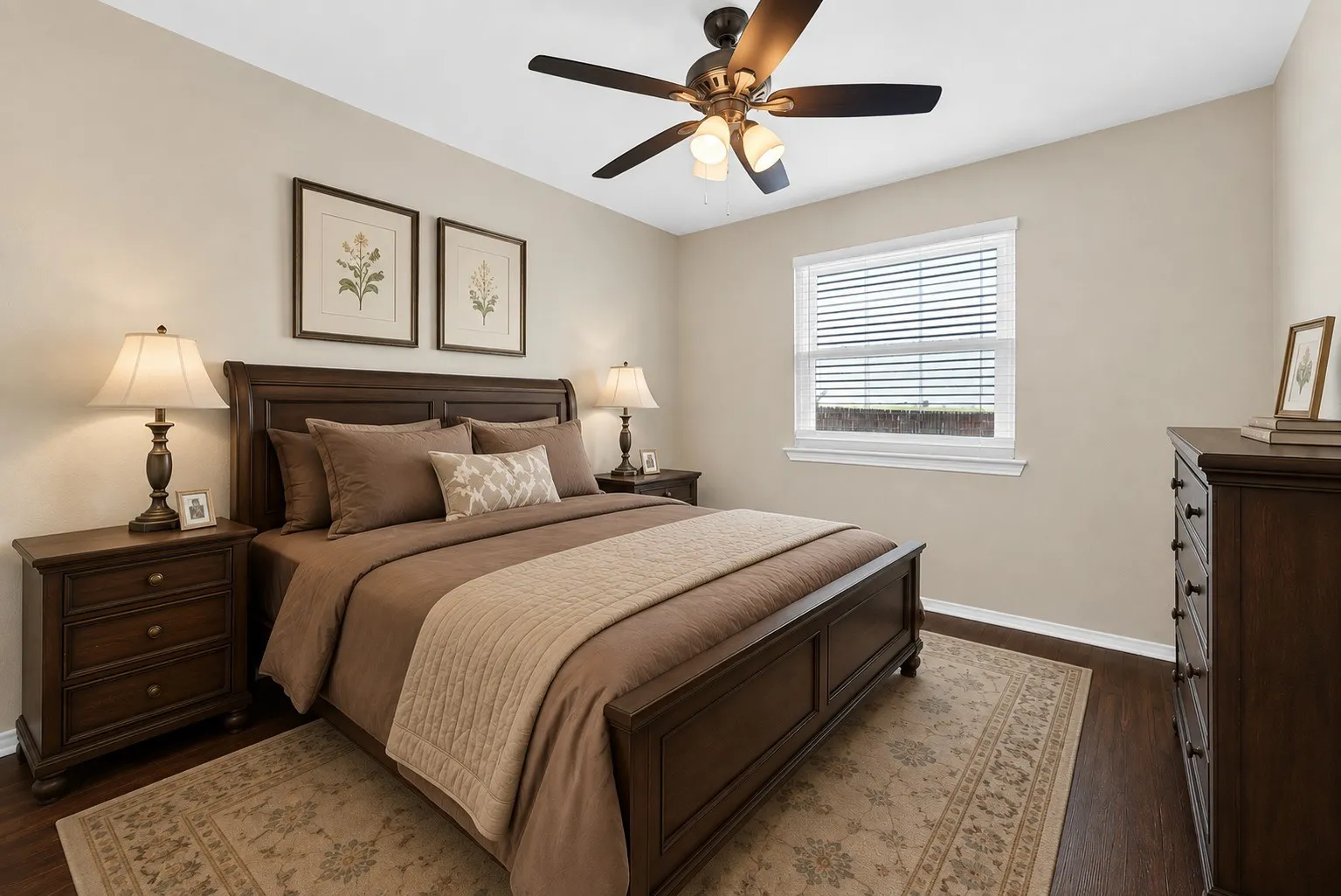 Bedroom—Virtually Staged