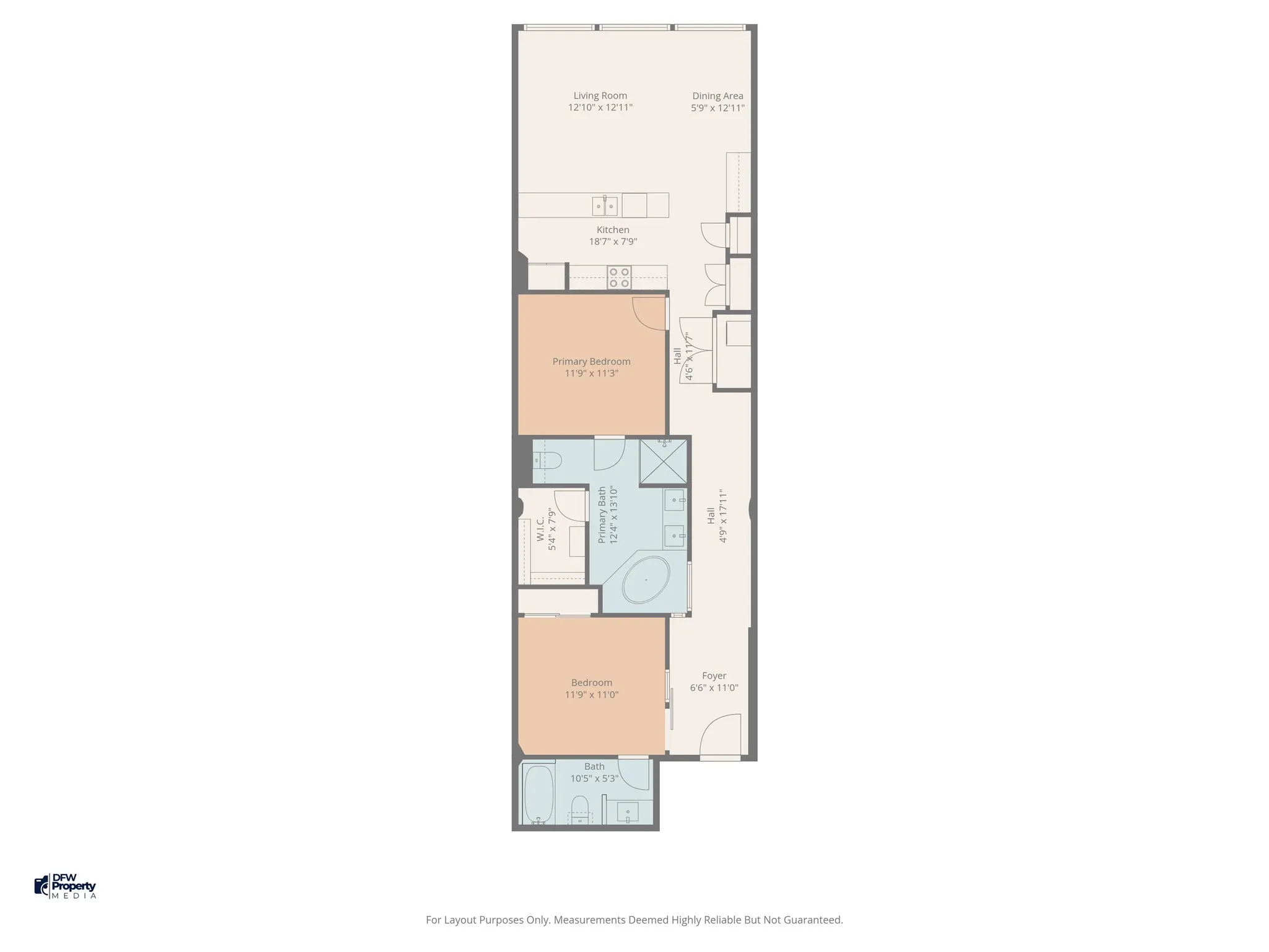 View of room layout