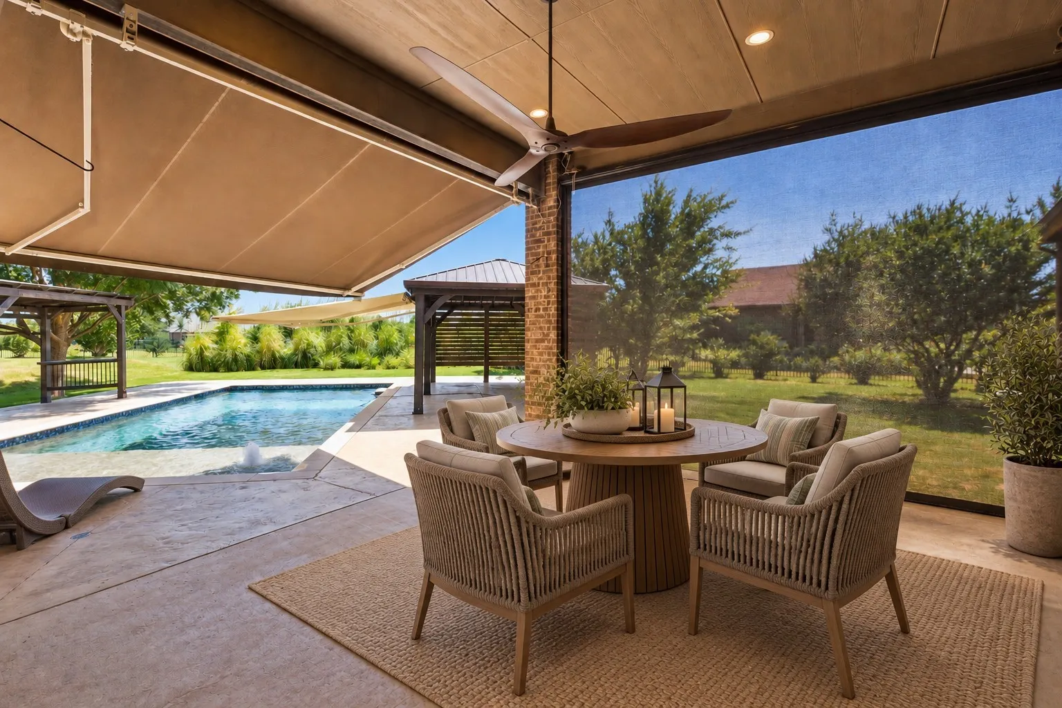 Patio—Virtually Staged