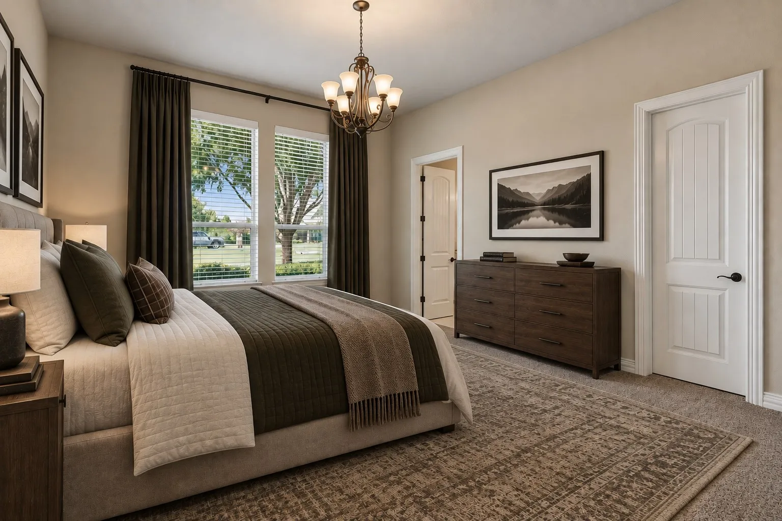 Bedroom—Virtually staged