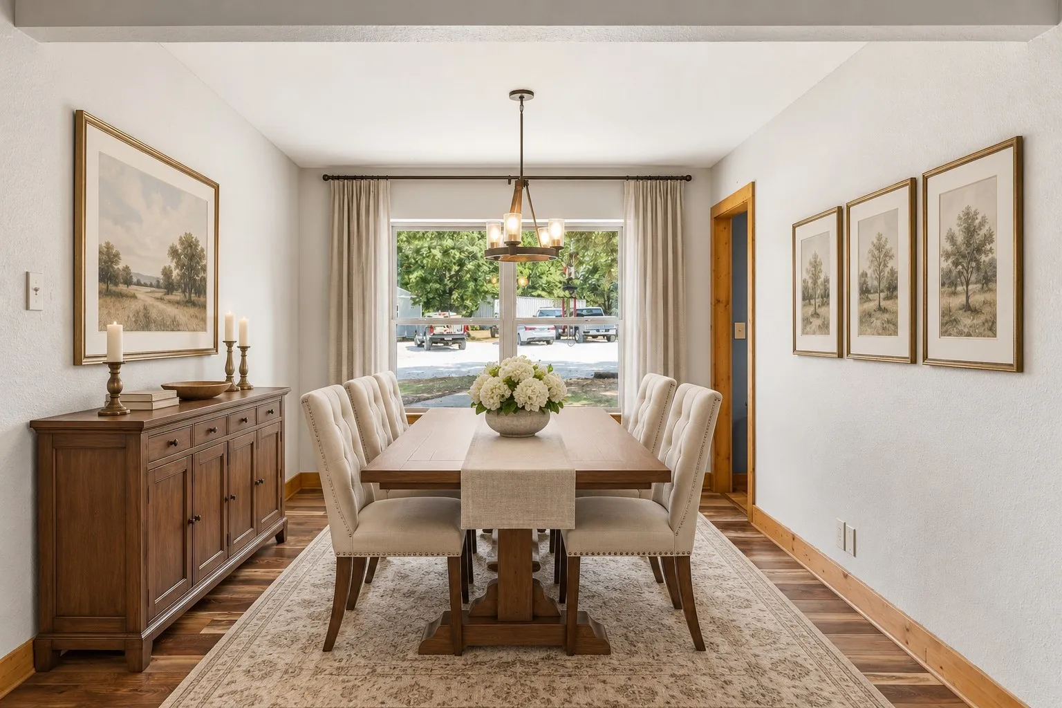Dining Area—Virtually Staged