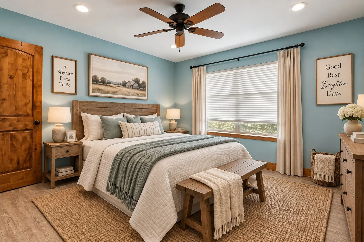 Bedroom—Virtually Staged