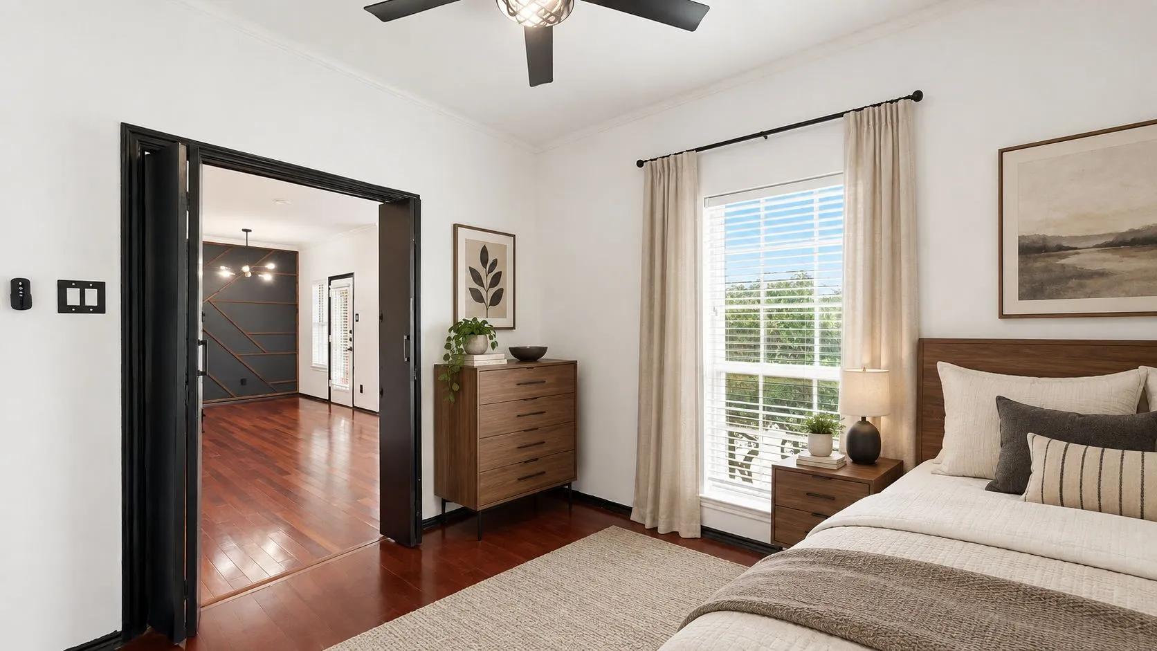 2nd bedroom virtually staged
