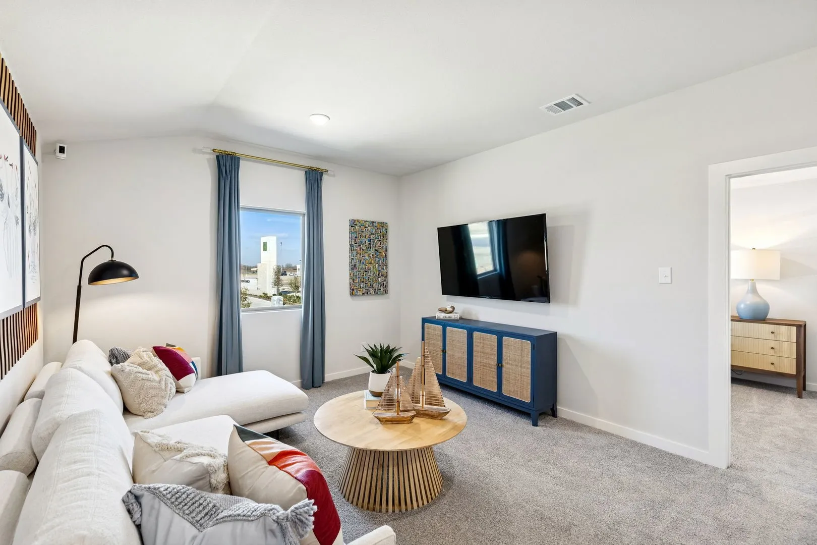 Loft in the Magnolia home plan by Trophy Signature Homes – REPRESENTATIVE PHOTO