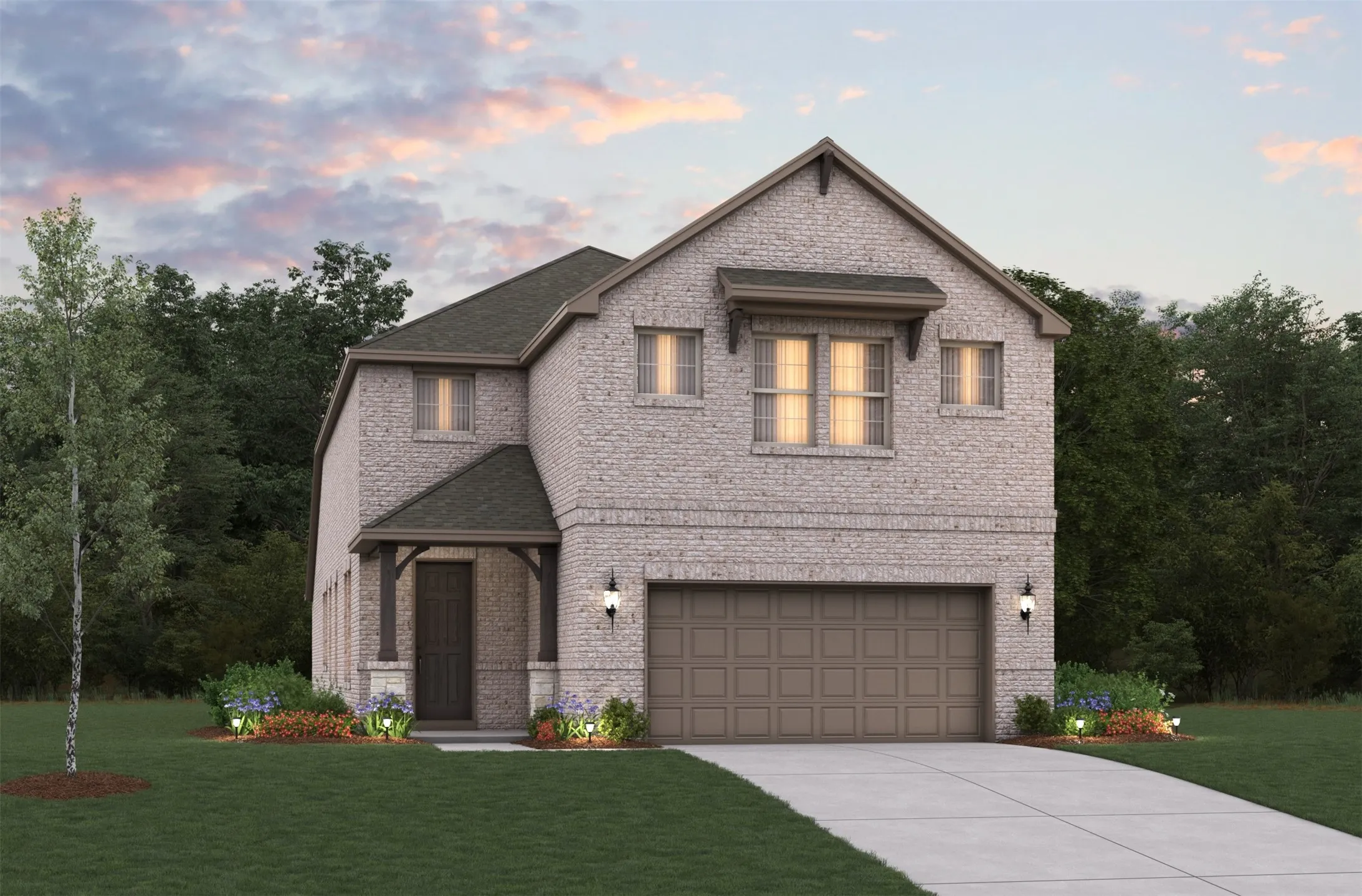 Beazer Homes at Saratoga Lantana floorplan