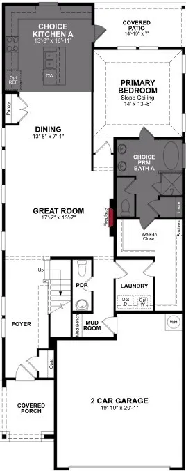 Beazer Homes at Saratoga Lantana floorplan