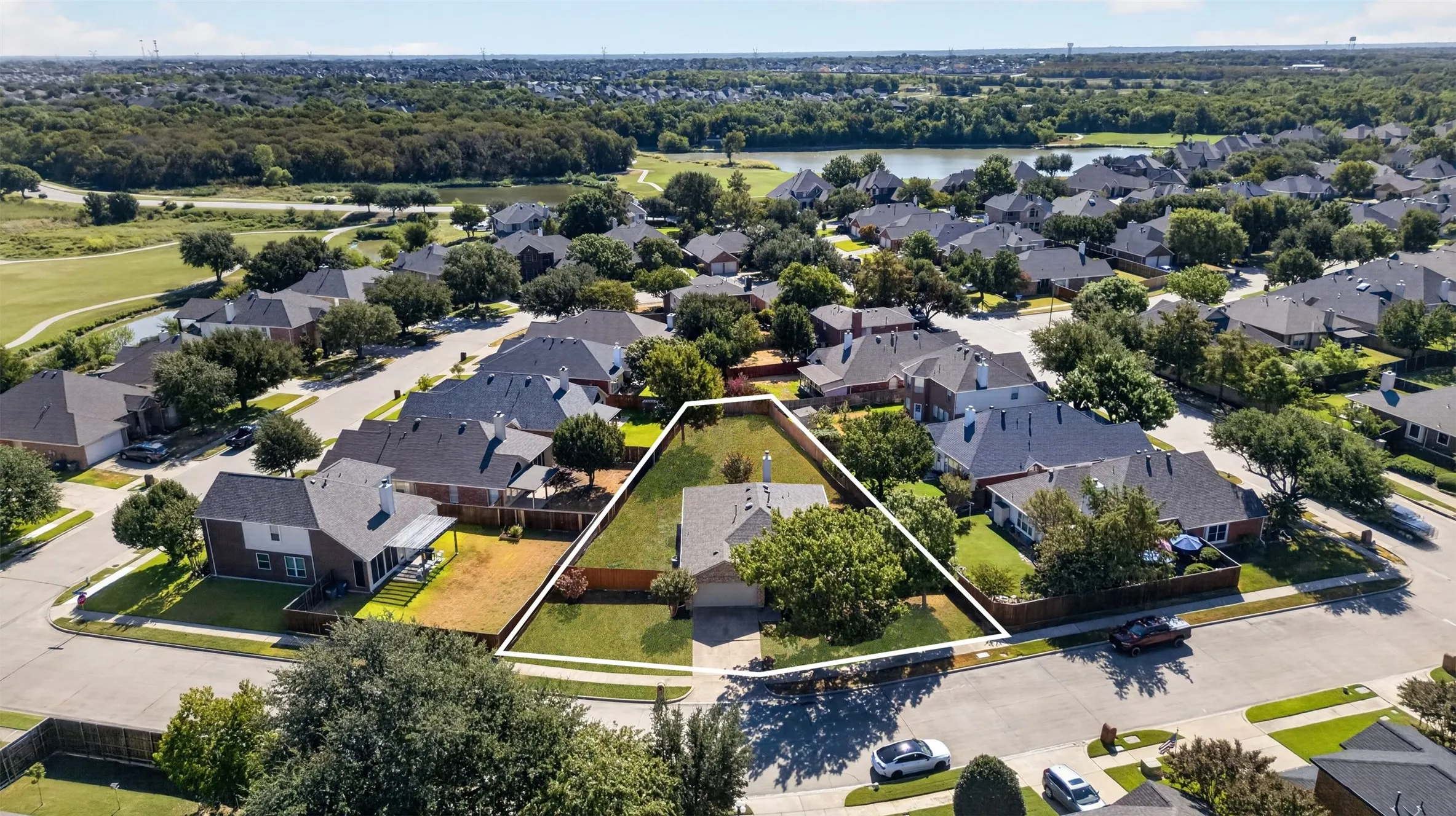 Aerial view of this amazing property