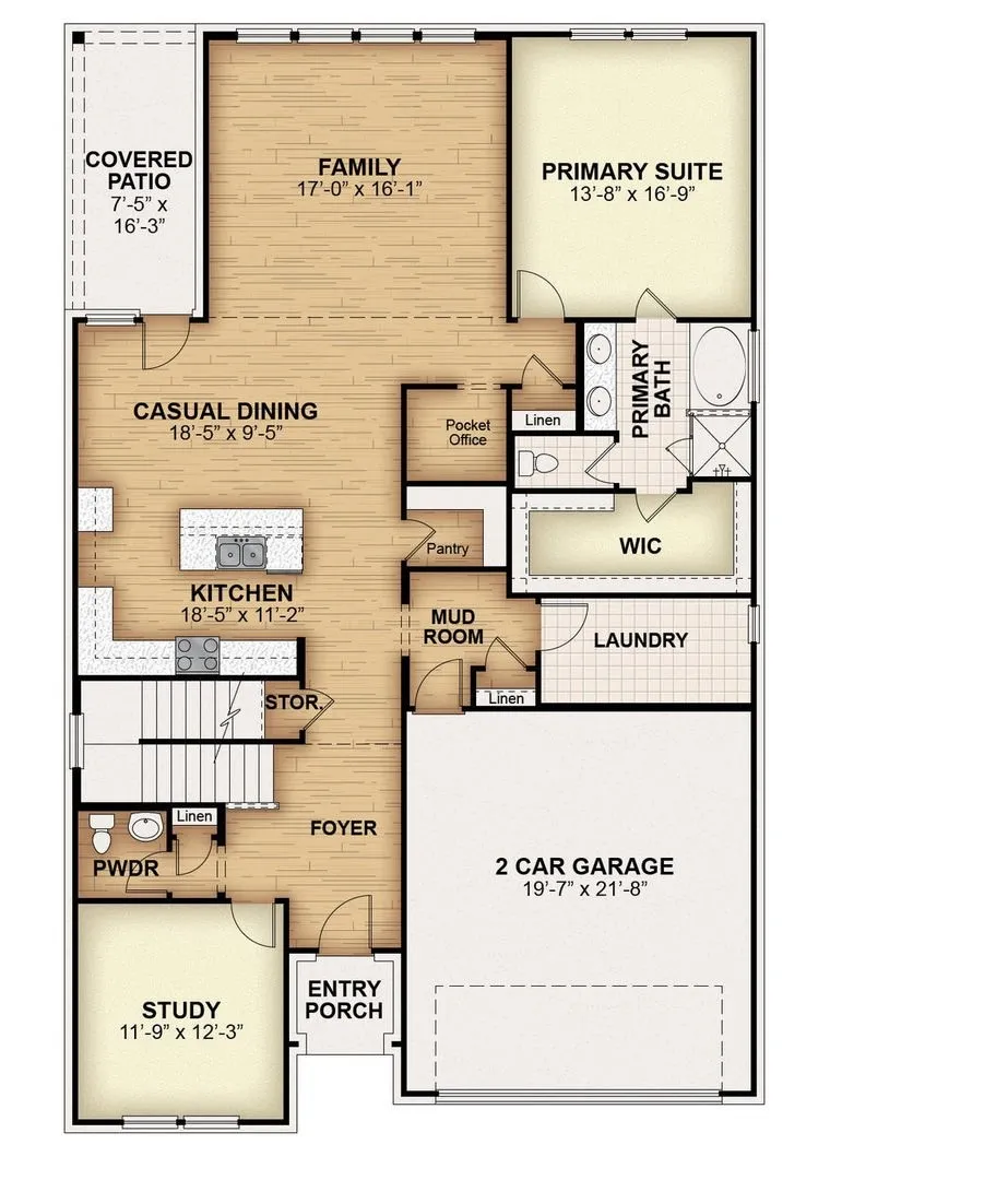 first floor