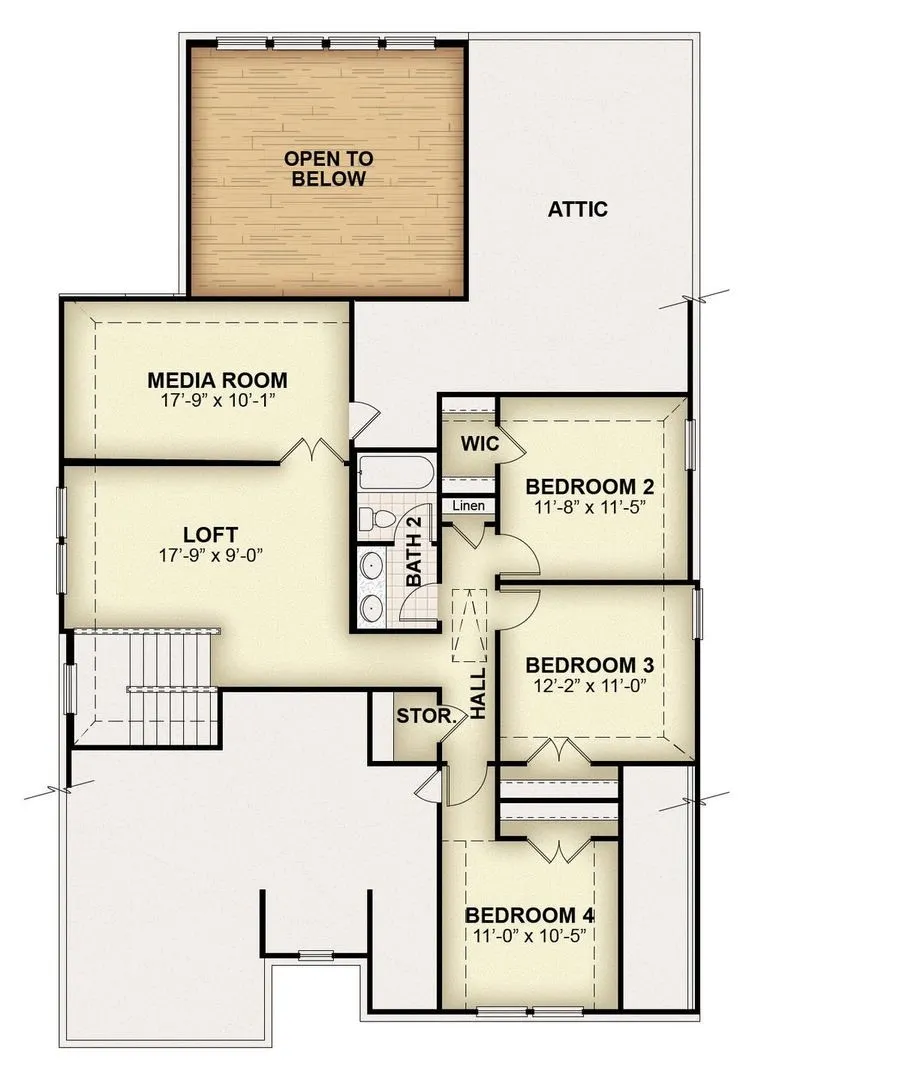 second floor