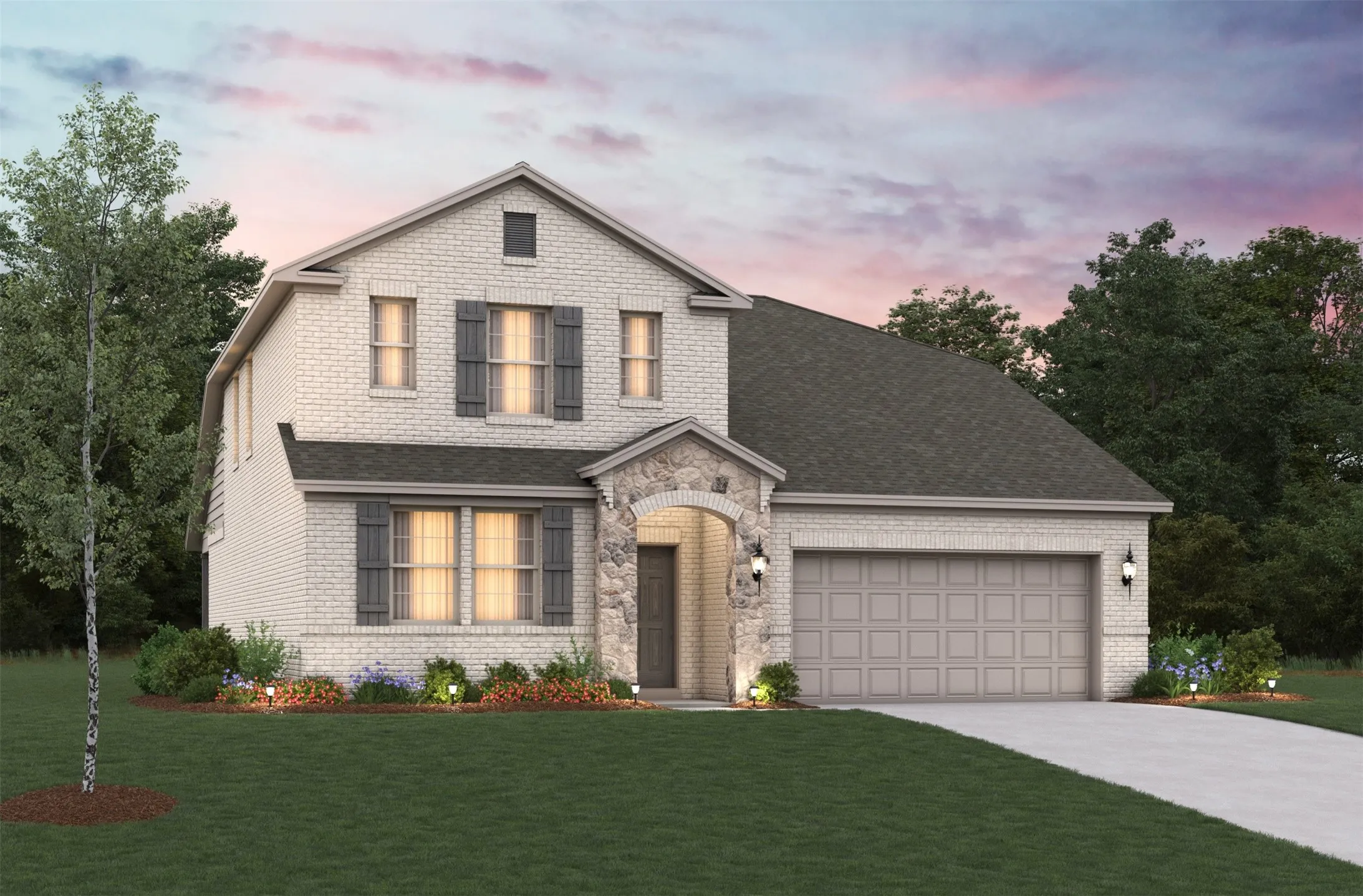 Beazer Homes Churchill Cascade floorplan