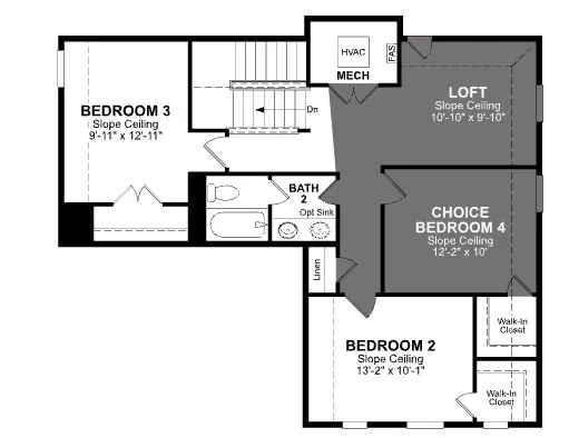 Beazer Homes at Churchill Cascade floorplan