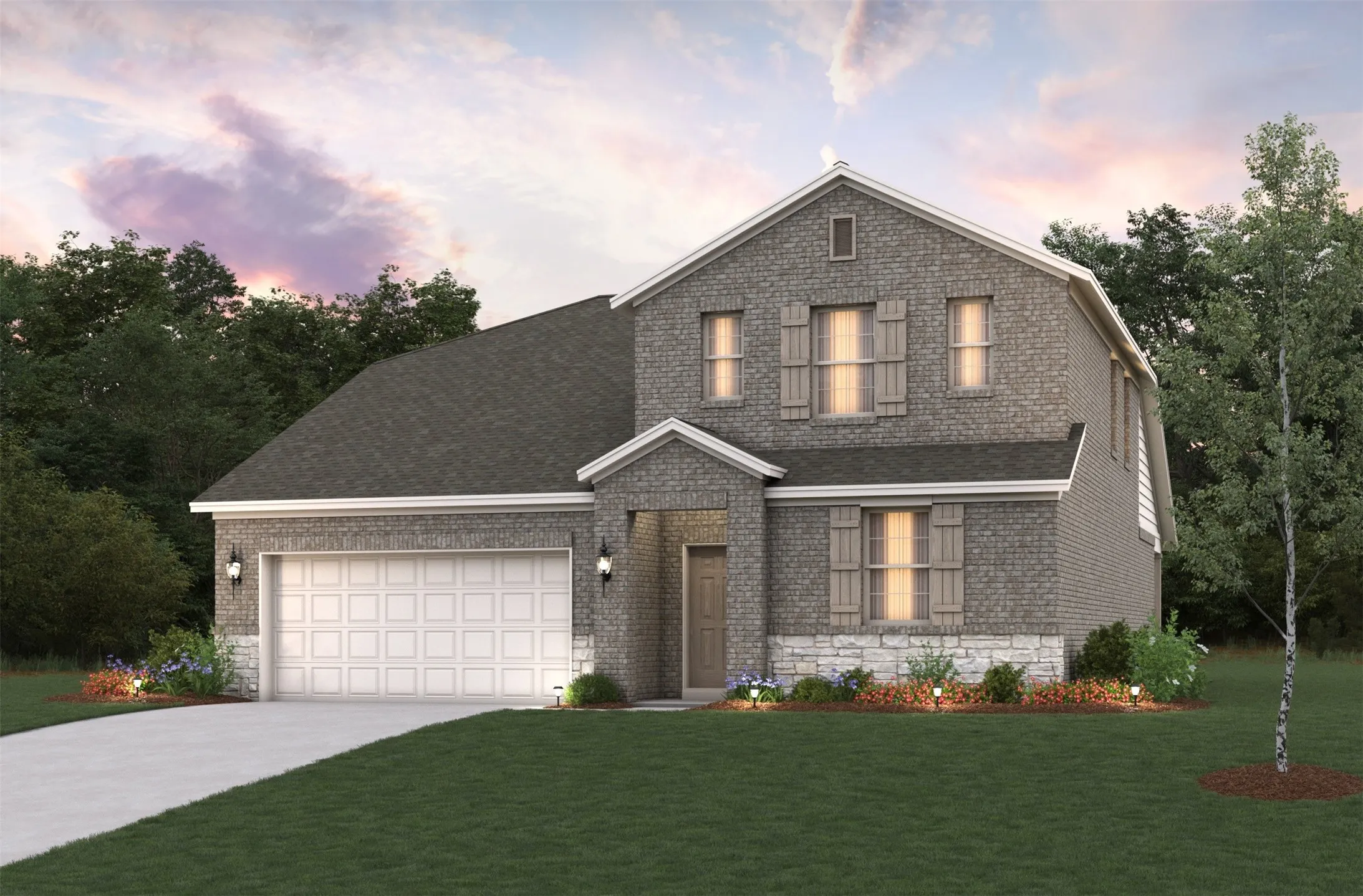 Beazer Homes Churchill Cascade floorplan
