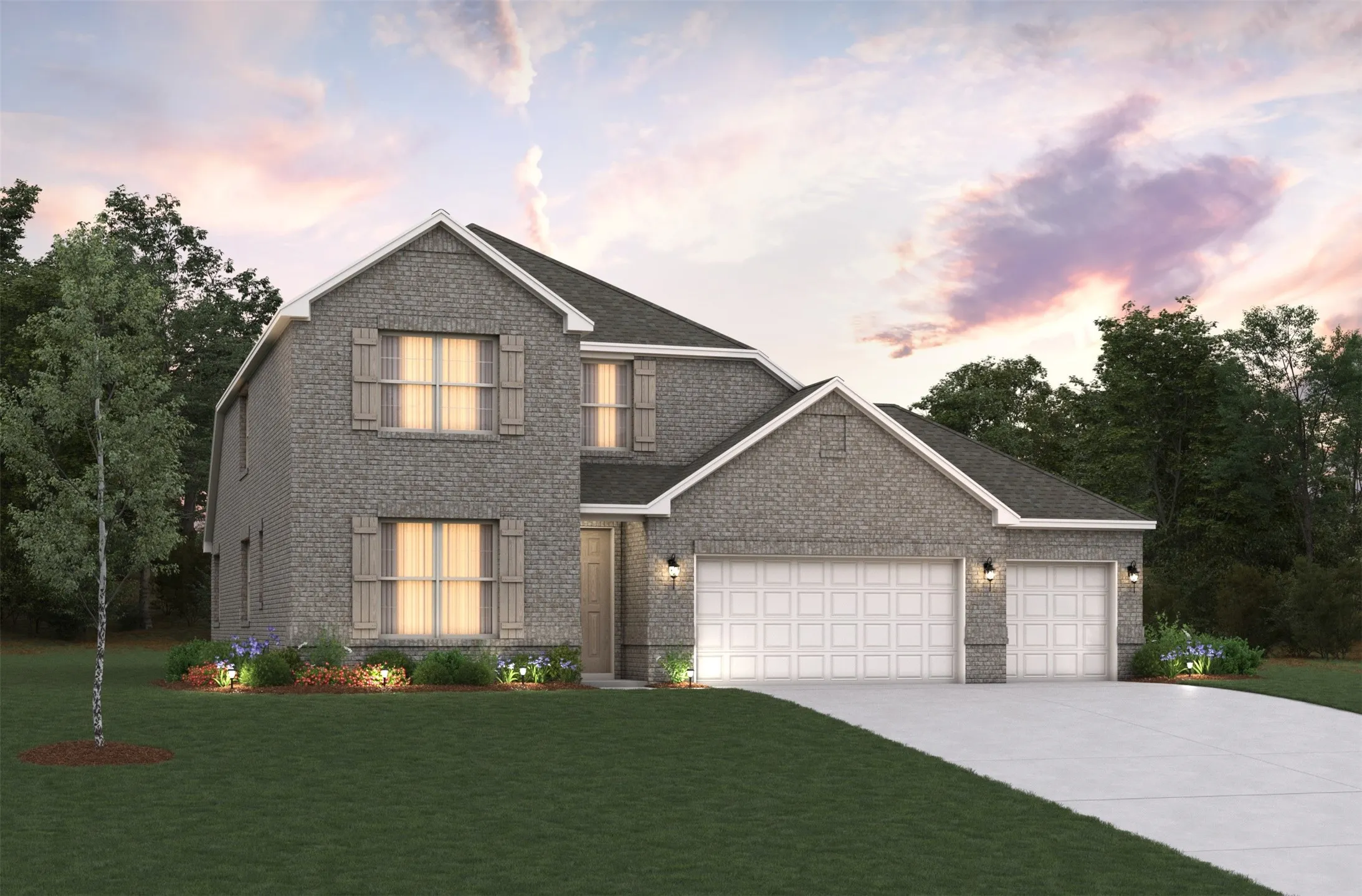 Beazer Homes at Goodland Avalon floorplan