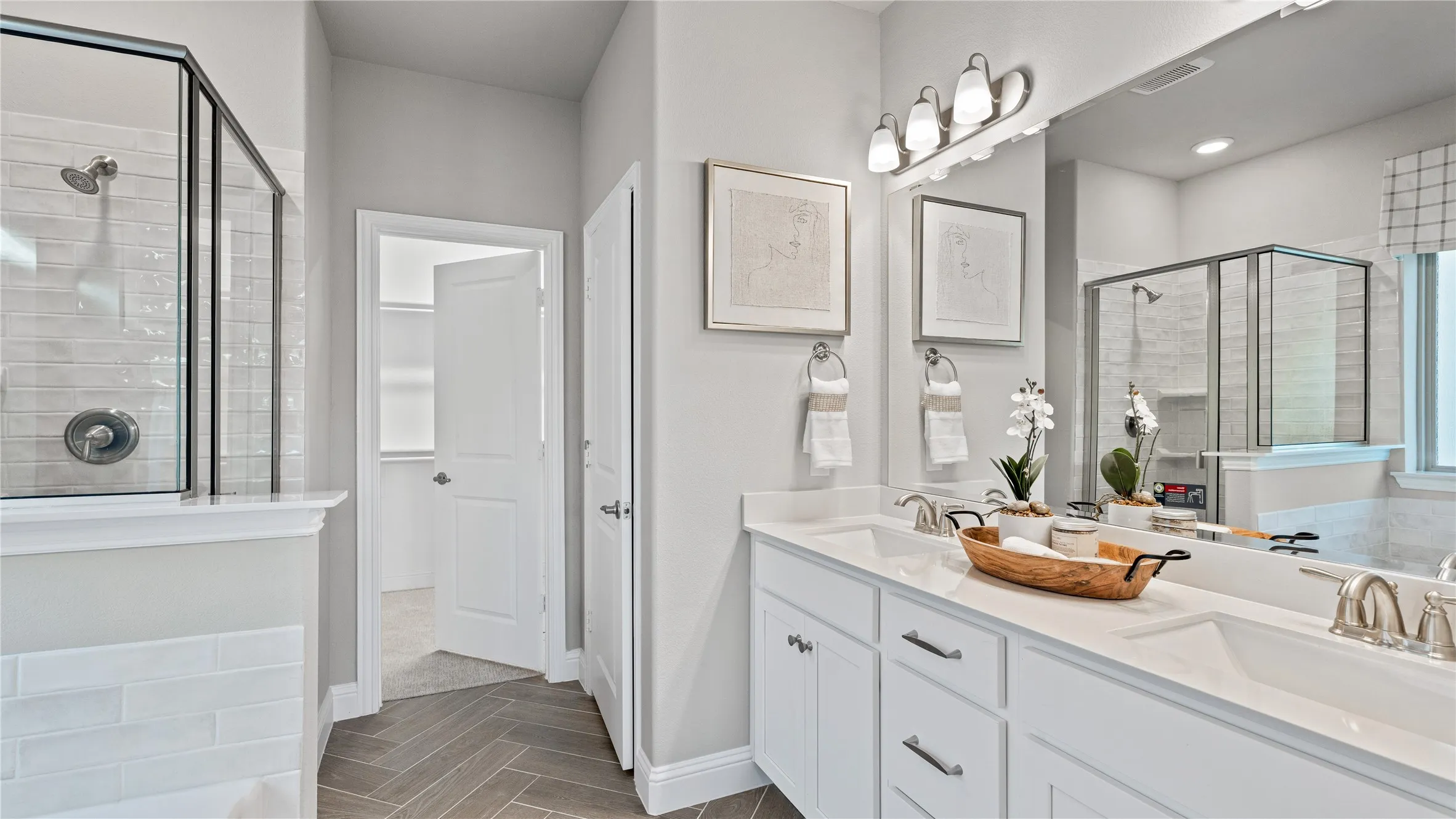 Beazer Homes at Goodland Avalon floorplan. This is not a photo of the actual home, but is a photo of the actual Avalon floorplan
