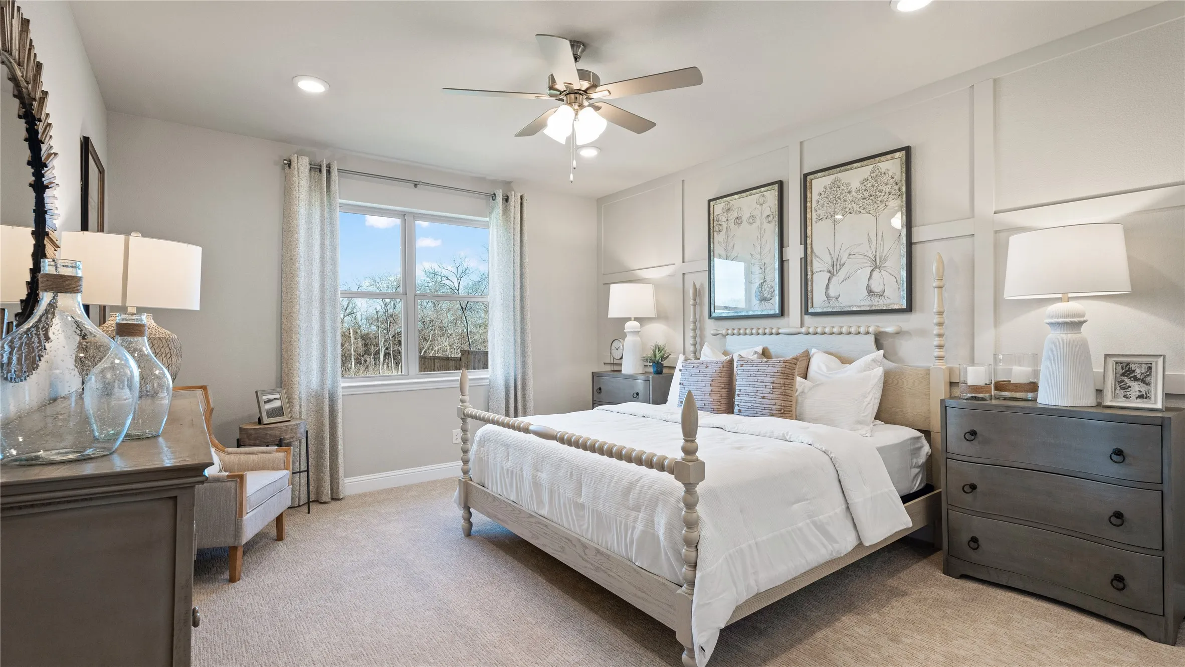 Beazer Homes at Goodland Avalon floorplan. This is not a photo of the actual home, but is a photo of the actual Avalon floorplan