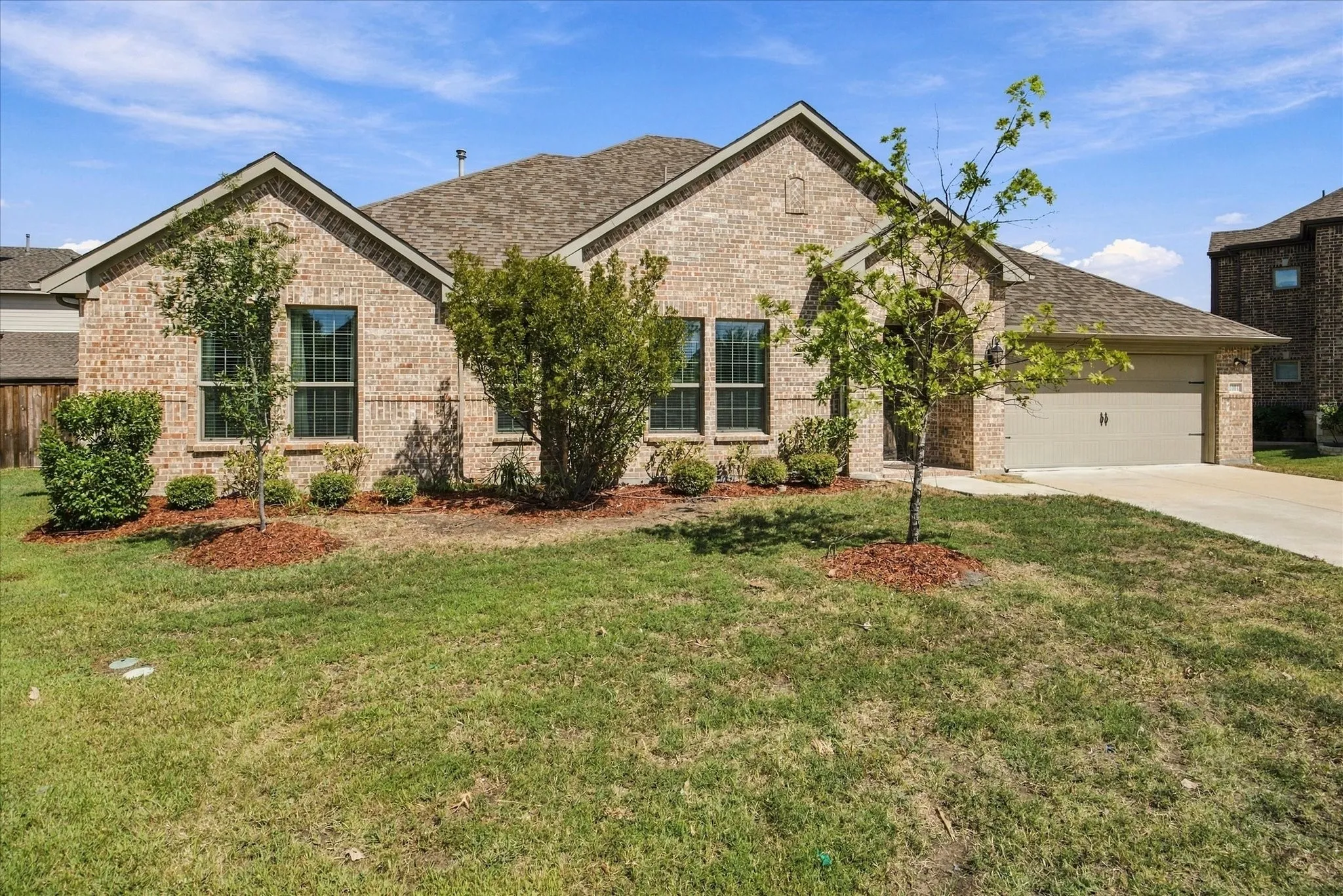 Lovely one story home located on cul de sac lot