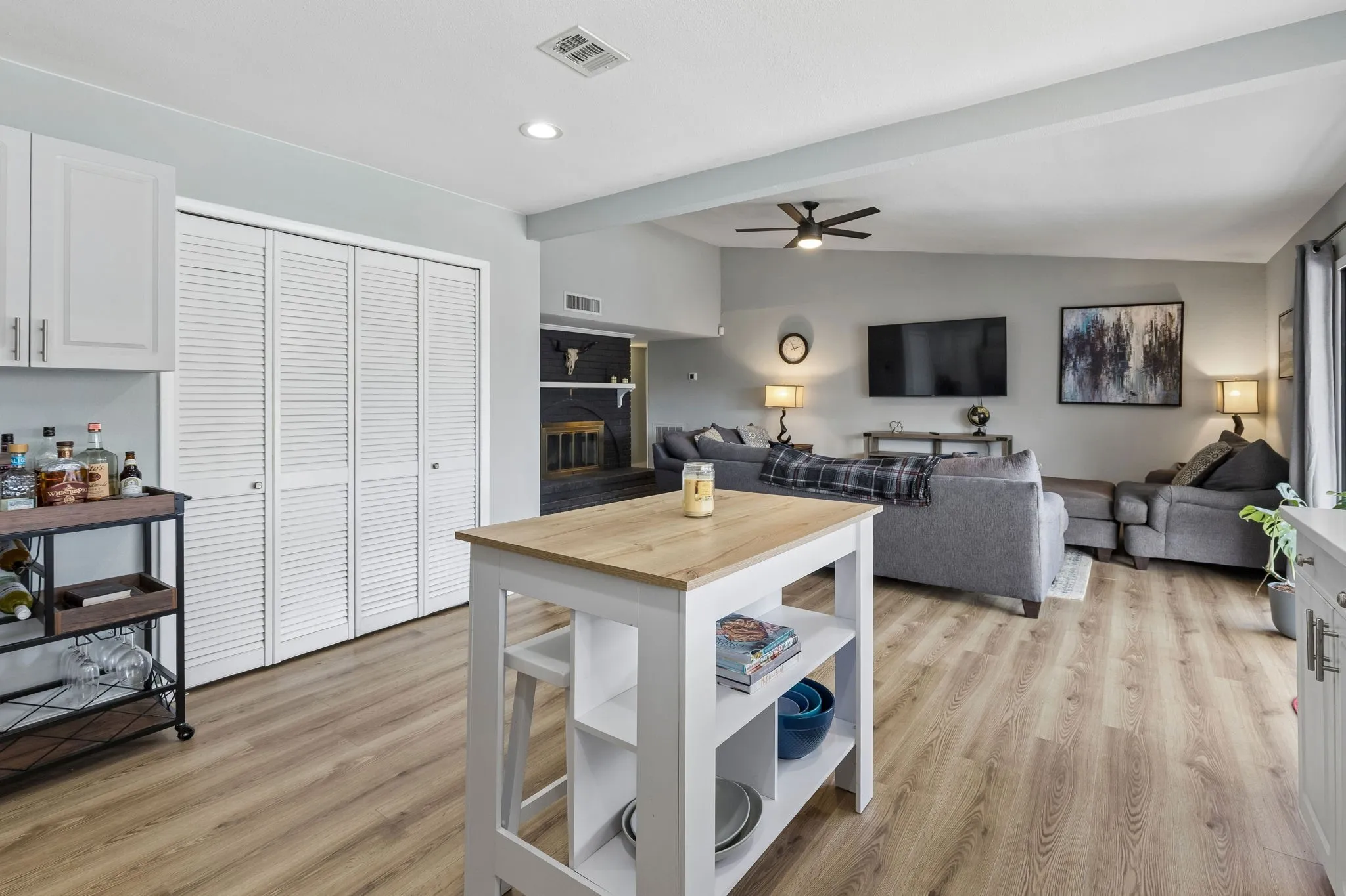 Connected Spaces for Easy Living - The kitchen opens directly to the family room, creating a comfortable flow that keeps cooking, conversation, and daily activities naturally connected.