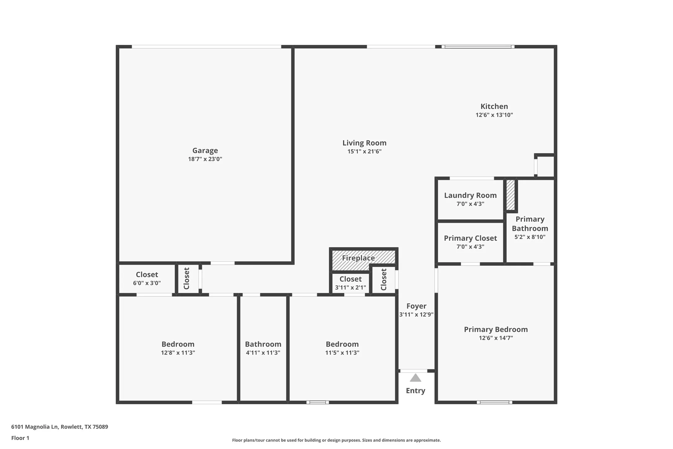 Single Family Residence For Sale in Dallas County , 6101 Magnolia Lane, Rowlett, Texas 75089, 3 Bedroom, 2 Bathroom, 2 Garage spaces, 1,404 Sqft, built in 1975, mls#21392209, Real Estate Agent in Rowlett, Homes For Sale in Dallas county, Homes For Sale in Rowlett, Realtor in Rowlett Texas, Real Estate Brokerage Independent Realty Texas, Luminita Cordes Realtor