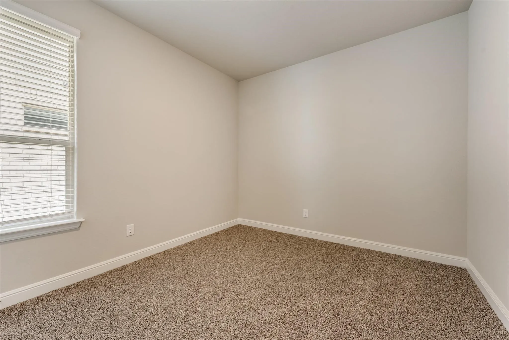 Unfurnished room featuring carpet