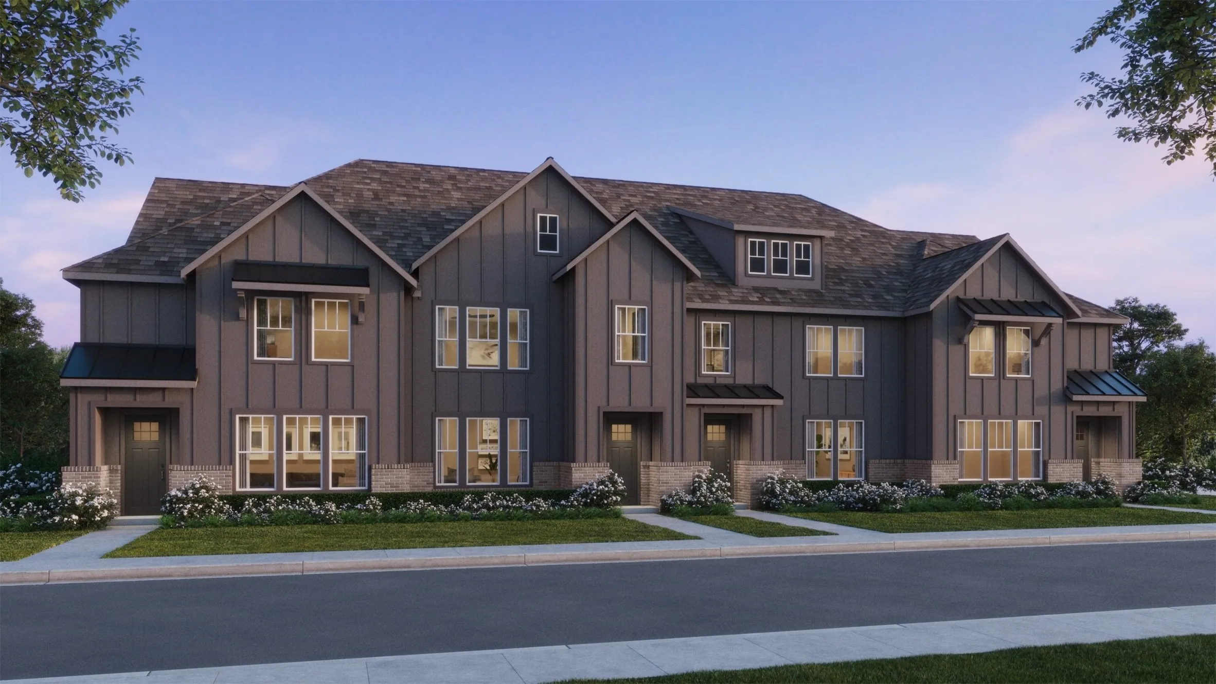 Stylish with a touch of contemporary flair, our new lock and leave lifestyle homes are now available in McKinney's newest master planned community Painted Tree - Woodlands District!