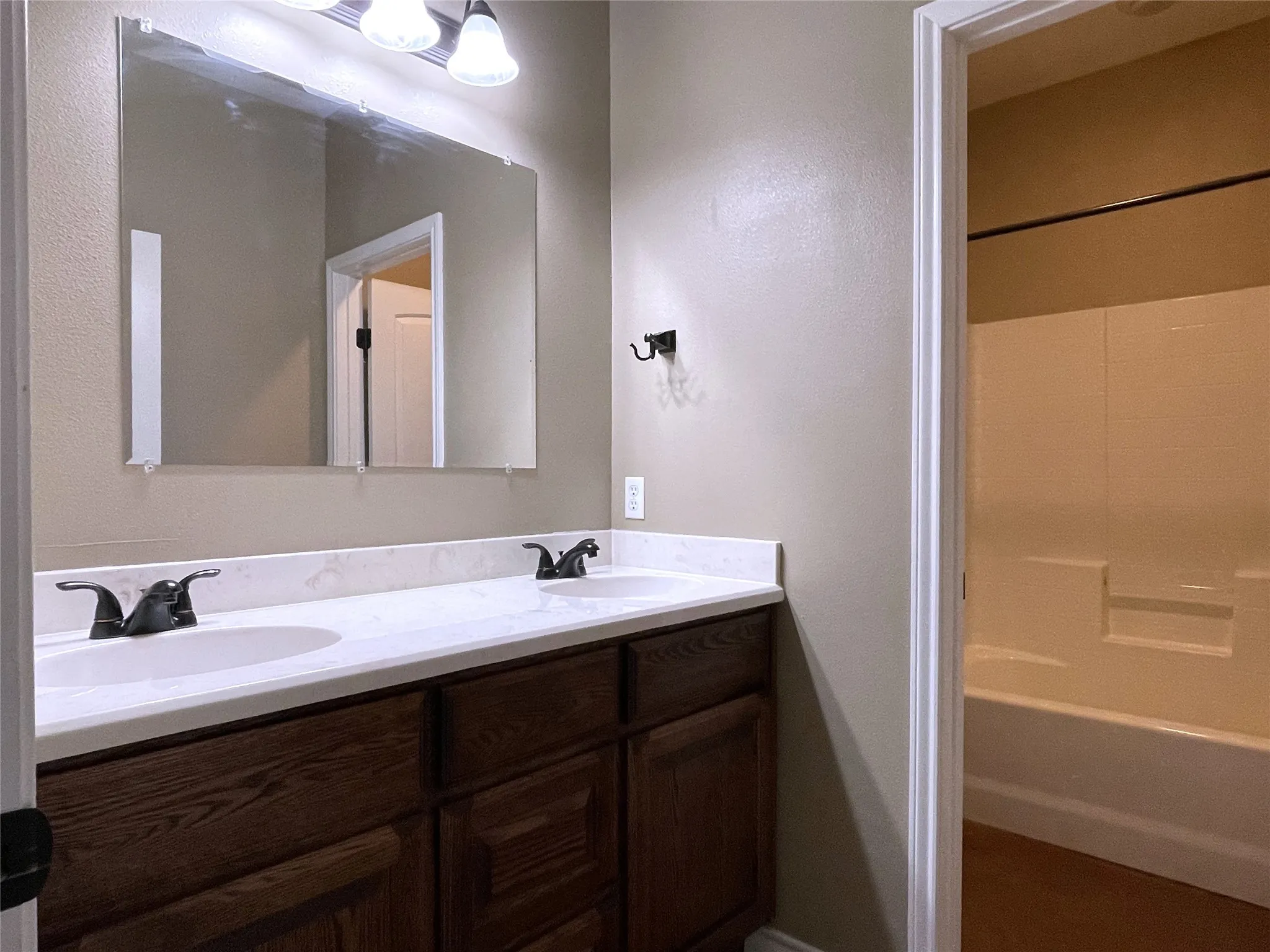Hall Bathroom, Divided Bath
