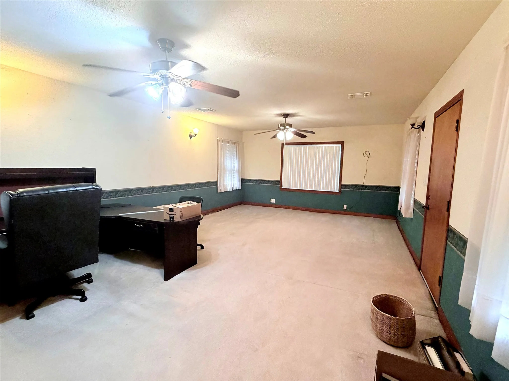 Can be used as a game room, office, or as a bonus room.