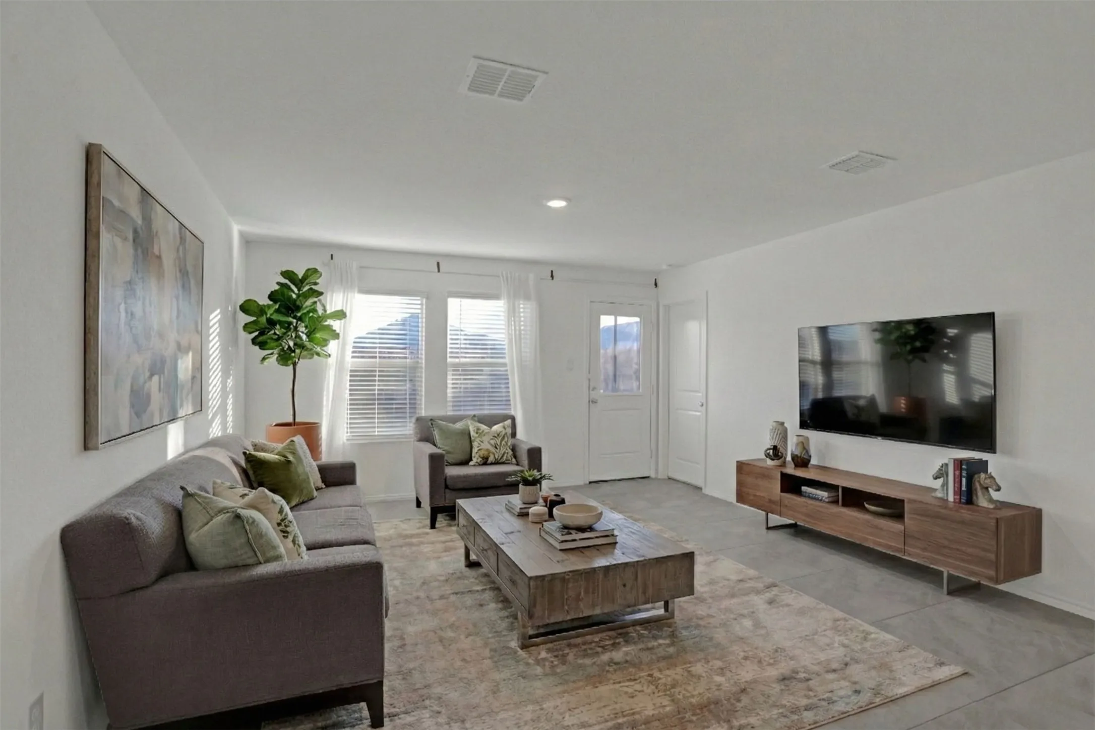 Virtually staged image. Furniture and décor are not included