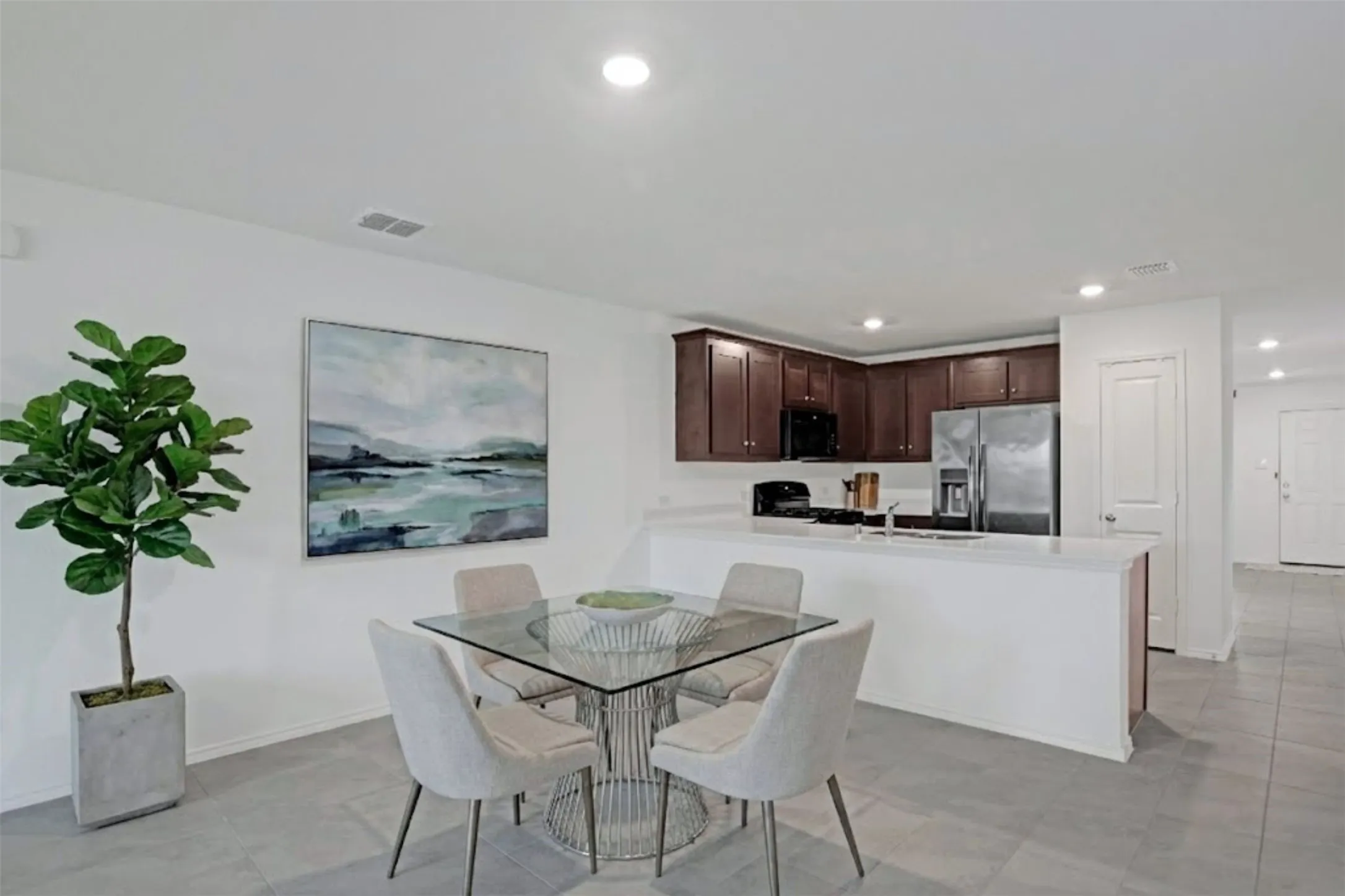 Virtually staged image. Furniture and décor are not included